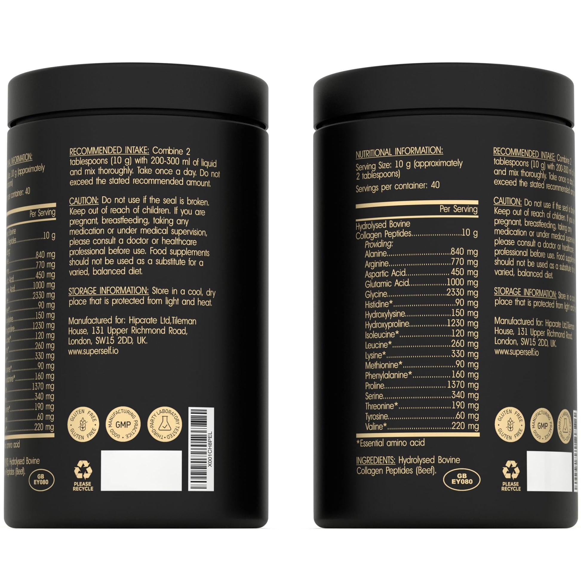 Premium Collagen Powder - Collagen Supplements for Women & Men - Pure Bovine Collagen Peptides 400g SuperSelf buy supplements canada