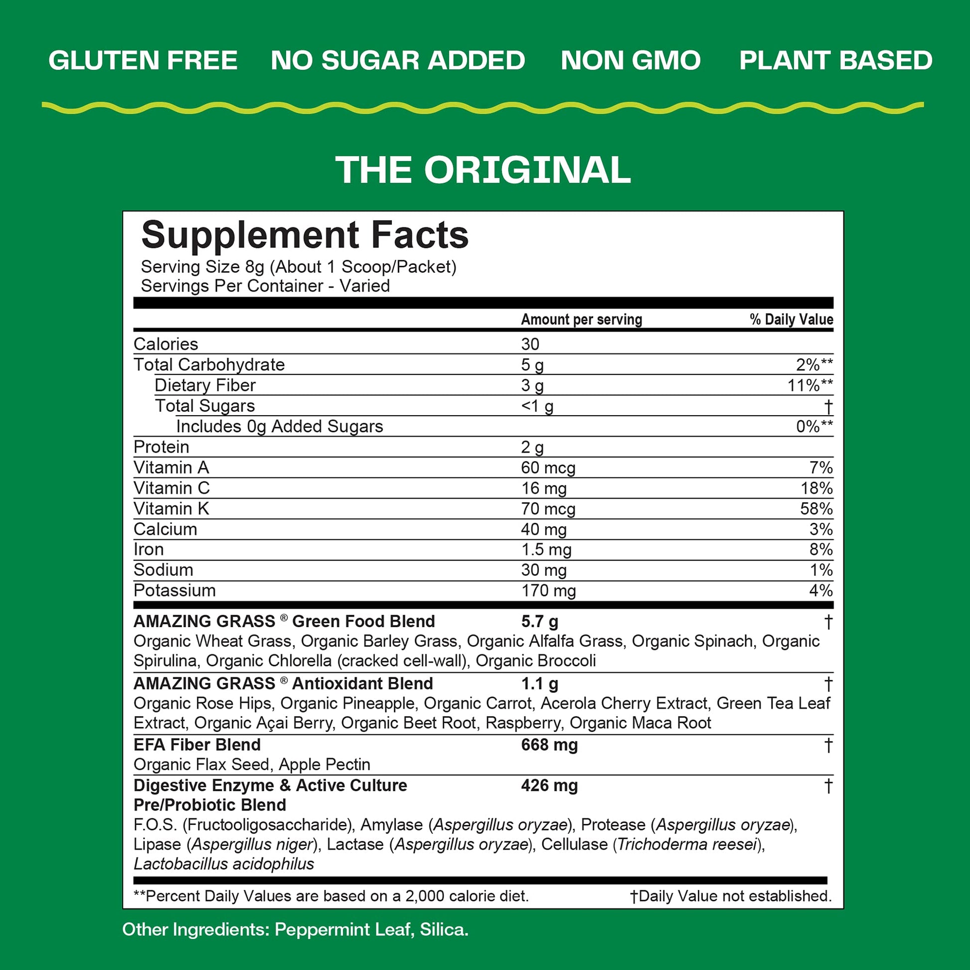 Amazing Grass Greens Blend Superfood: Super Greens Powder Smoothie Amazing Grass buy supplements canada