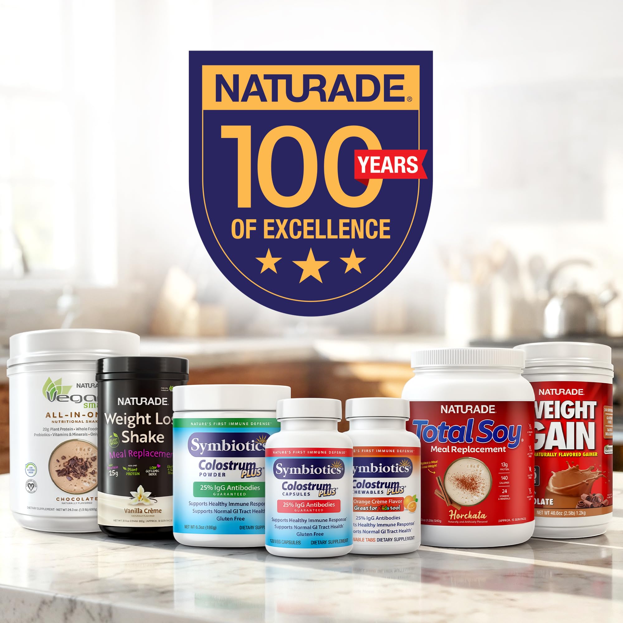 Naturade Weight Gain Nutrition Drink Mix for Healthy Weight Support, Balanced Calories with Protein, Vitamins & Minerals, Vanilla - 20.3 oz Naturade buy supplements canada