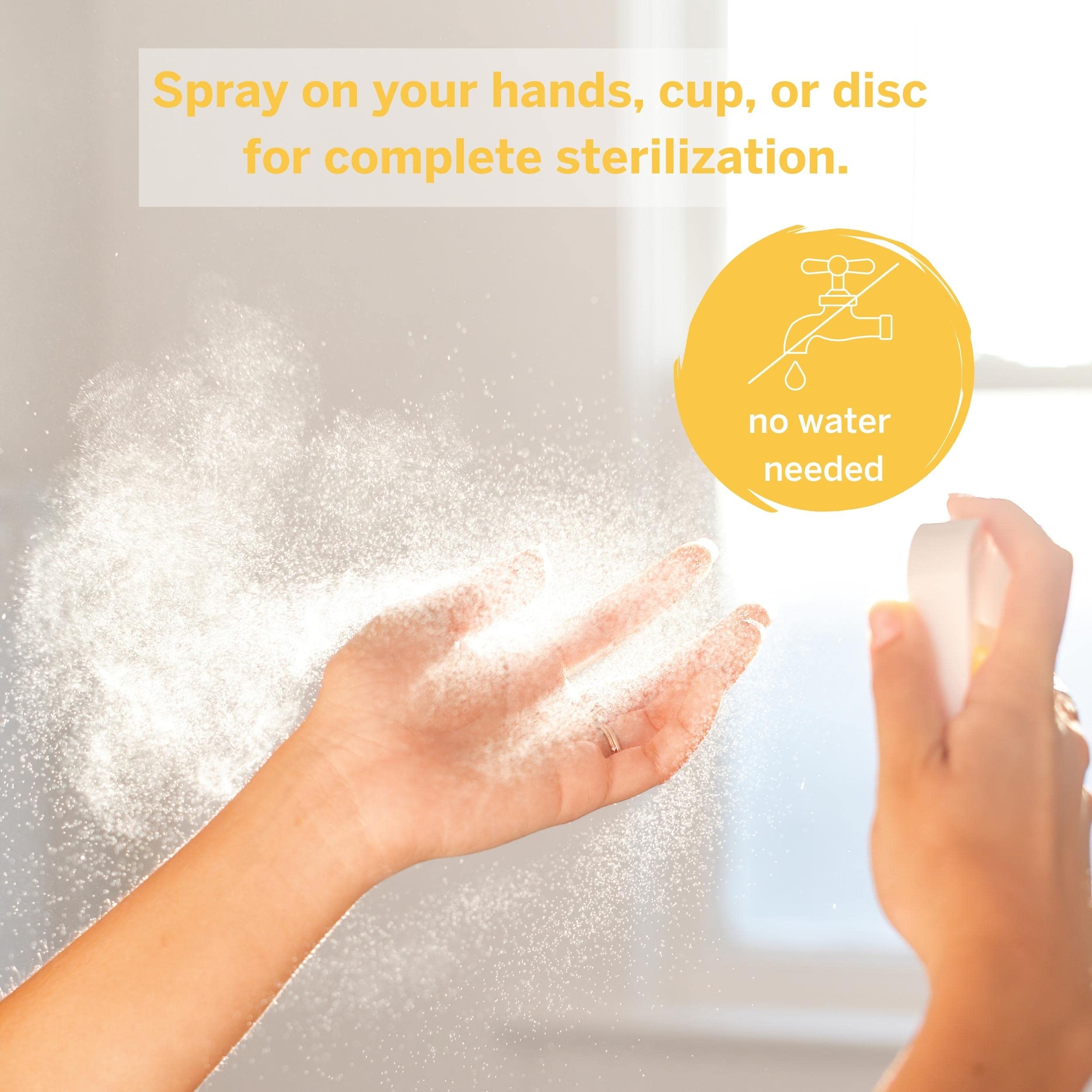 Pixie Sterilizer Spray for Menstrual Cups - Complete Sterilization in Just A Quick Spray - 100% Hypoallergenic Pixie Cup buy supplements canada