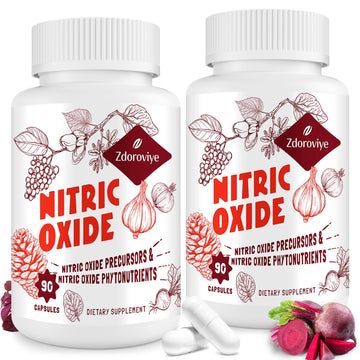 Zdoroviye Nitric Oxide Supplement for Men, 90 Capsules (2 Pack) Zdoroviye buy supplements canada