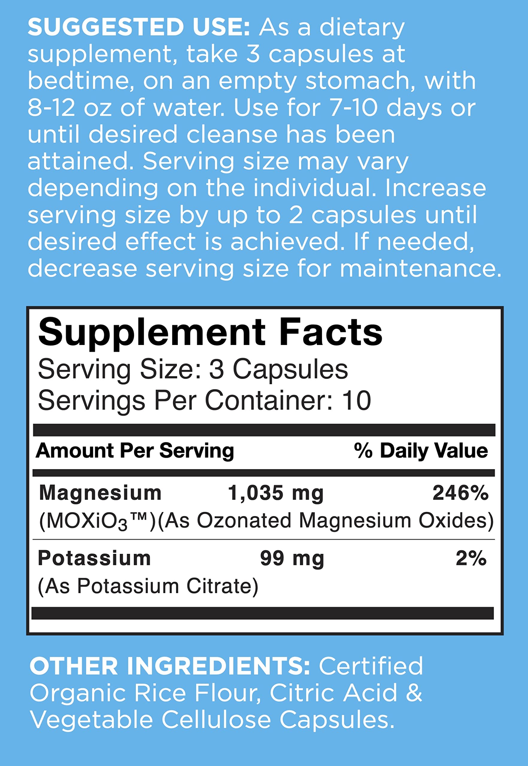 nbpure Mag O7 Oxygen Digestive System and Colon Cleanse and Detox Capsules nbpure buy supplements canada