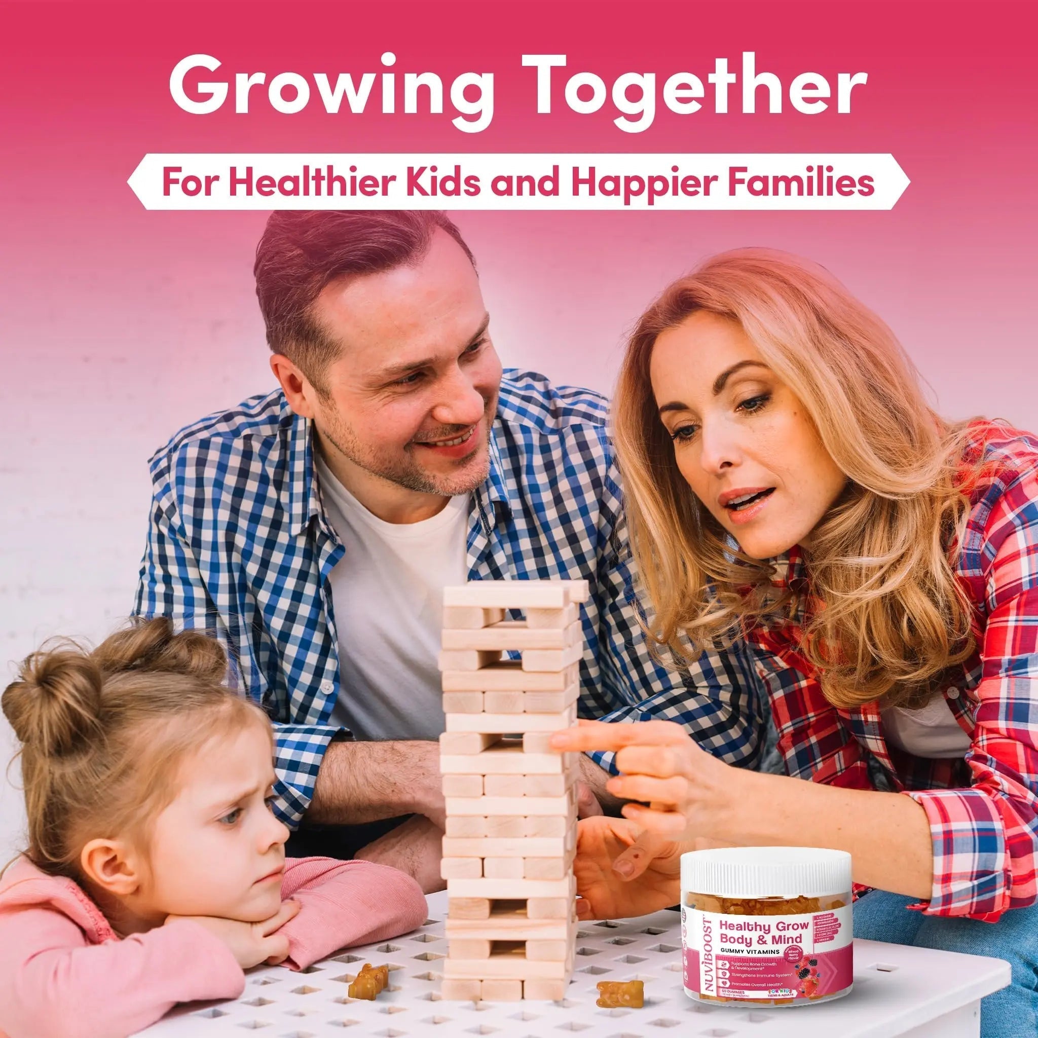 NUVIBOOST Healthy Grow Height Growth Gummies Rich in Calcium, Vitamins C, D3, K2, L-Arginine, Ashwagandha, and Others NUVIBOOST buy supplements canada