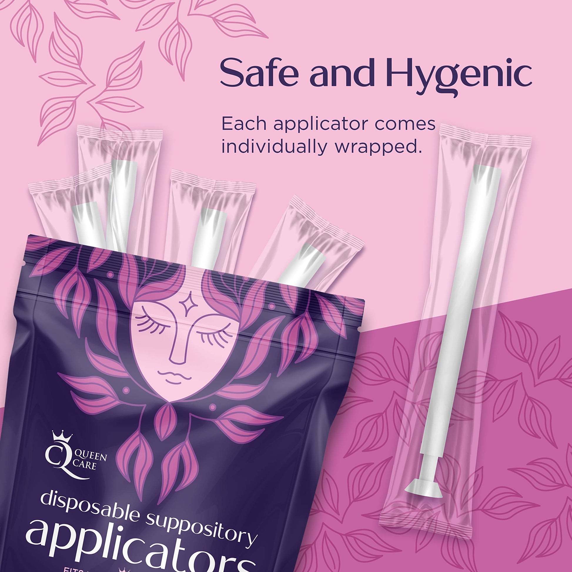 Queen Care - Disposable Suppository Applicator, Boric Acid Applicator, Feminine Care Suppository Applicator Queen Care buy supplements canada