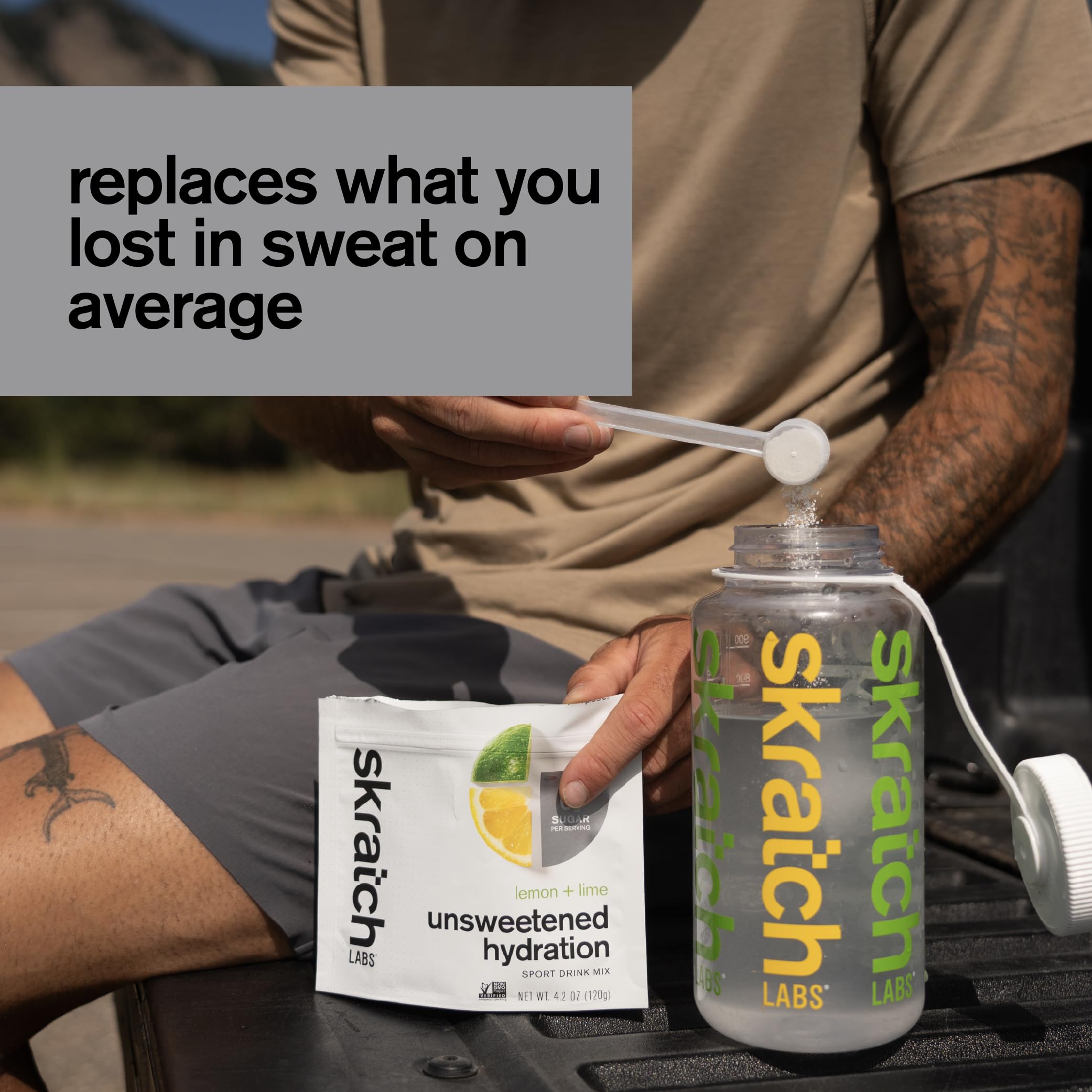 Skratch Labs Unsweetened Hydration Sport Drink Mix | Sugar Free | Electrolytes Booster | Lemon + Lime - 30 Servings | Non-GMO Skratch Labs buy supplements canada