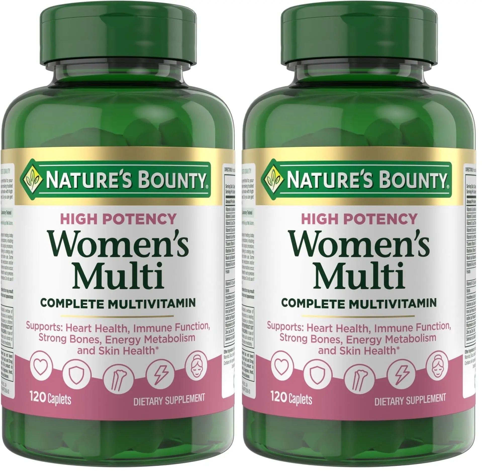 Nature's Bounty High Potency Women’s Complete Multivitamin, Daily Vitamin with Vitamin C, Supports Heart Health & Immune Function Nature's Bounty buy supplements canada
