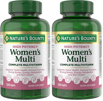 Nature's Bounty High Potency Women’s Complete Multivitamin, Daily Vitamin with Vitamin C, Supports Heart Health & Immune Function Nature's Bounty buy supplements canada