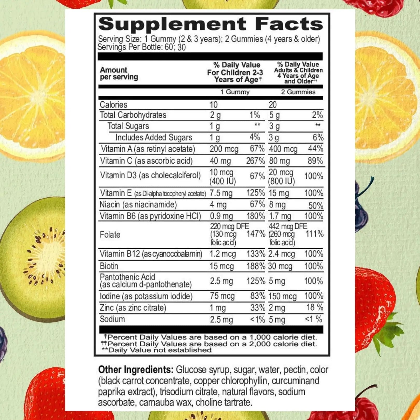 Go Healthy Kids Multivitamin Gummies, Immune Support, Kids Vitamin Gummies, Kosher Kid Vitamin, Halal Go Healthy Natural buy supplements canada