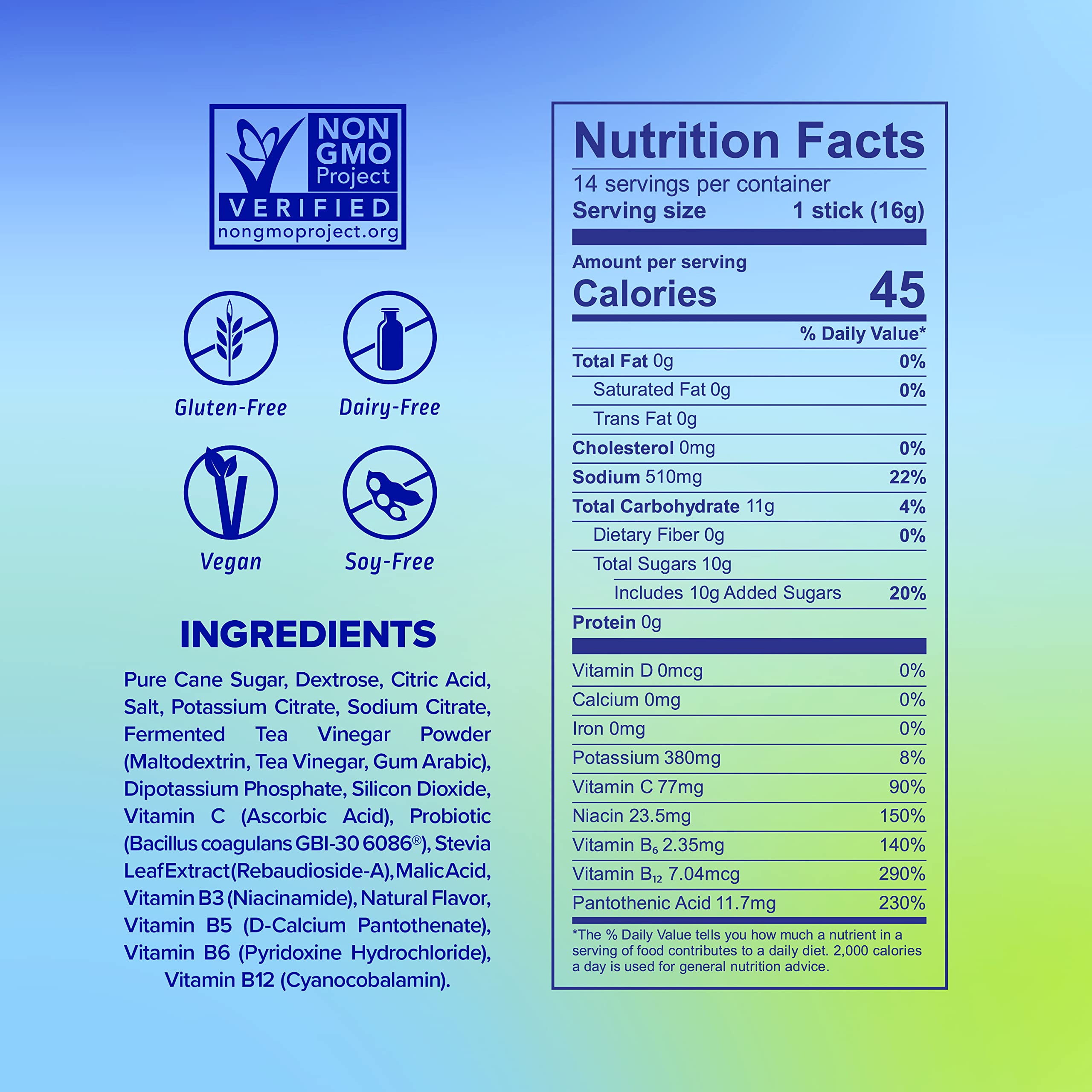 Liquid I.V. Hydration Multiplier + Probiotic Kombucha - Tart Green Apple - Hydration Powder Liquid I.V. buy supplements canada