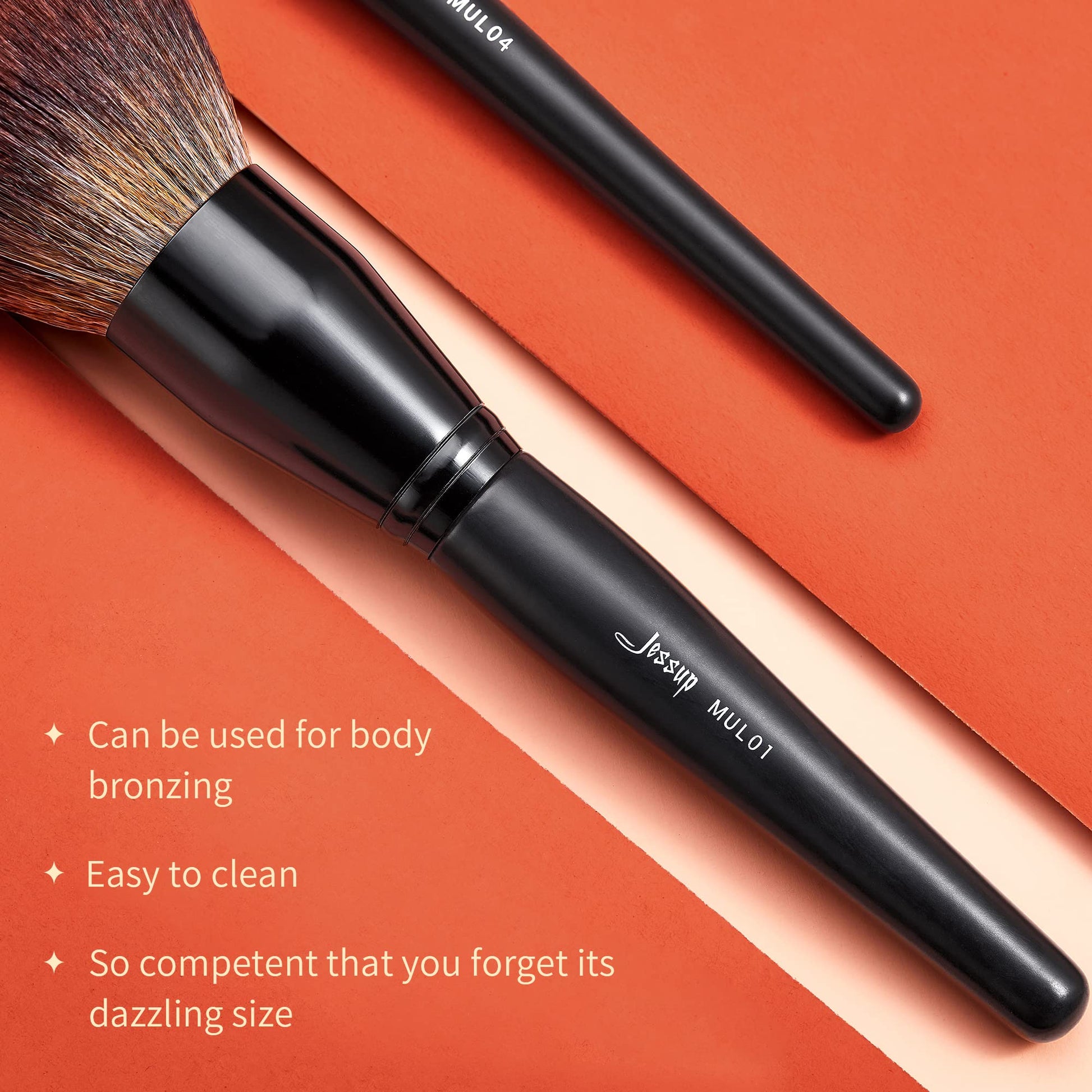 Jessup Powder Makeup Brush, Large Finishing Mineral Powder Brush for Full Face, Body Makeup, Vegan Flawlessly Face Brush for Powder, Blush & Bronzer MUL01 Jessup buy supplements canada