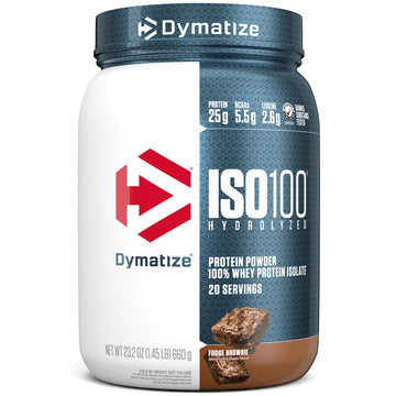 Dymatize ISO100 Hydrolyzed Protein Powder, 100% Whey Isolate Protein, 25g of Protein Dymatize buy supplements canada