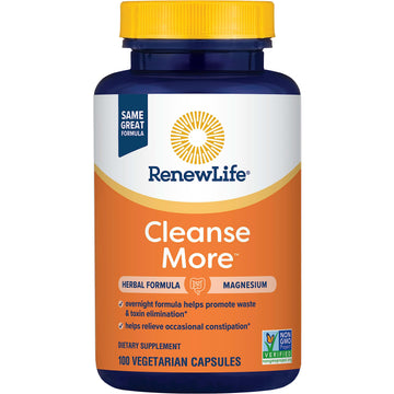 Renew Life Detox Cleanse More, Reduces Bloating and Restores Regularity, Overnight Constipation Relief Renew Life buy supplements canada