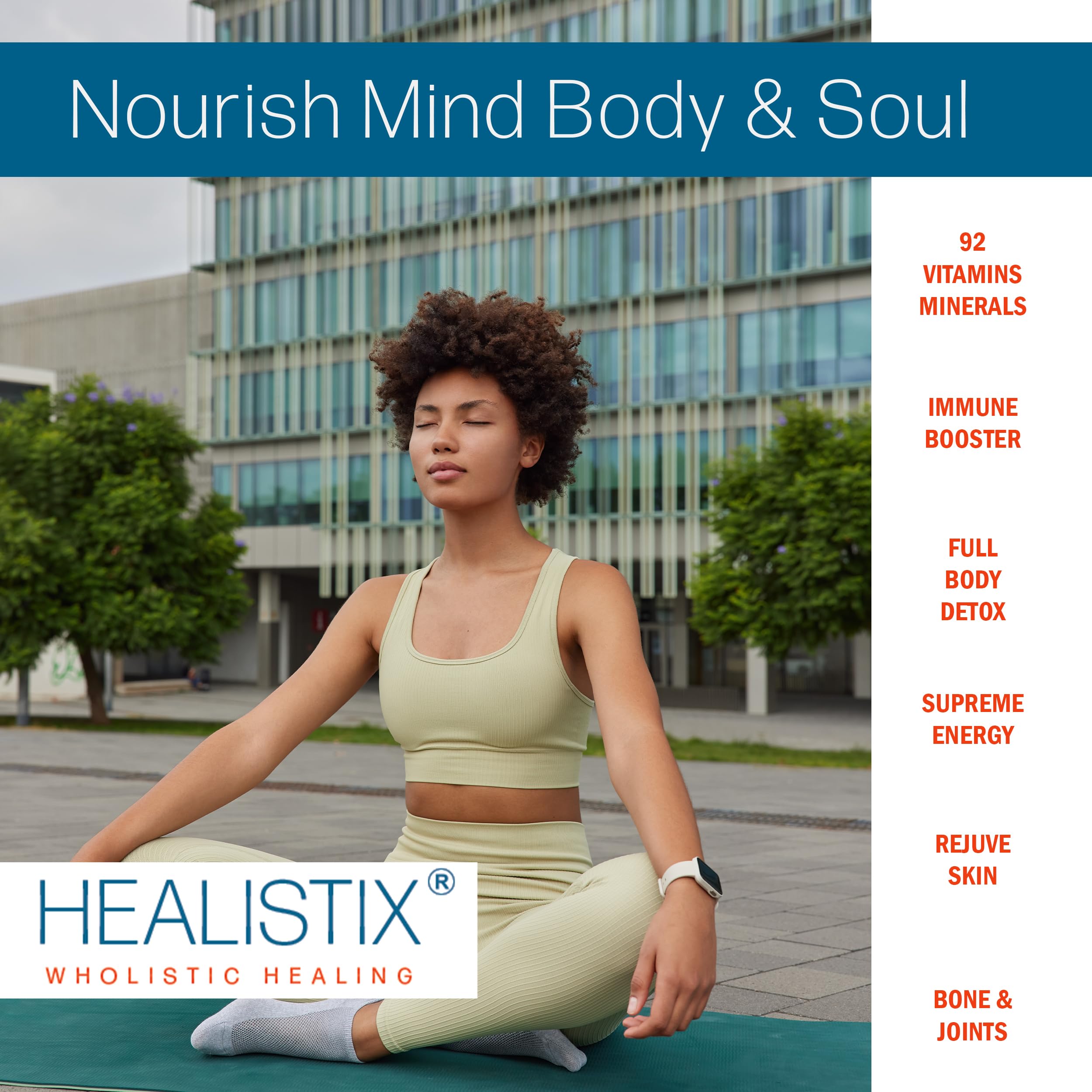 Healistix Irish Sea Moss Gel- St Lucia Wildcrafted Seamoss Gel, Packed with 92 Vitamins HX HEALISTIX buy supplements canada