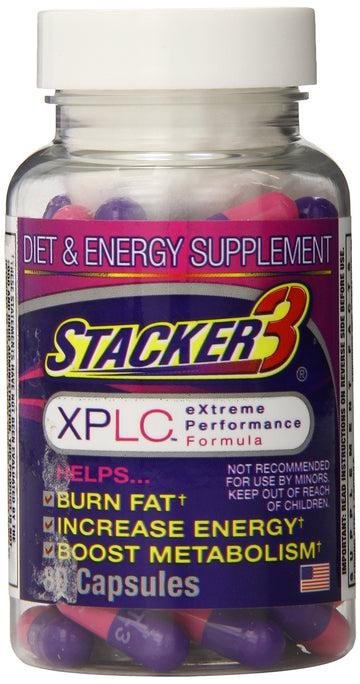 Original Stacker 3 XPLC Extreme Performance Formula, 80 Capsules STACKER 2 buy supplements canada