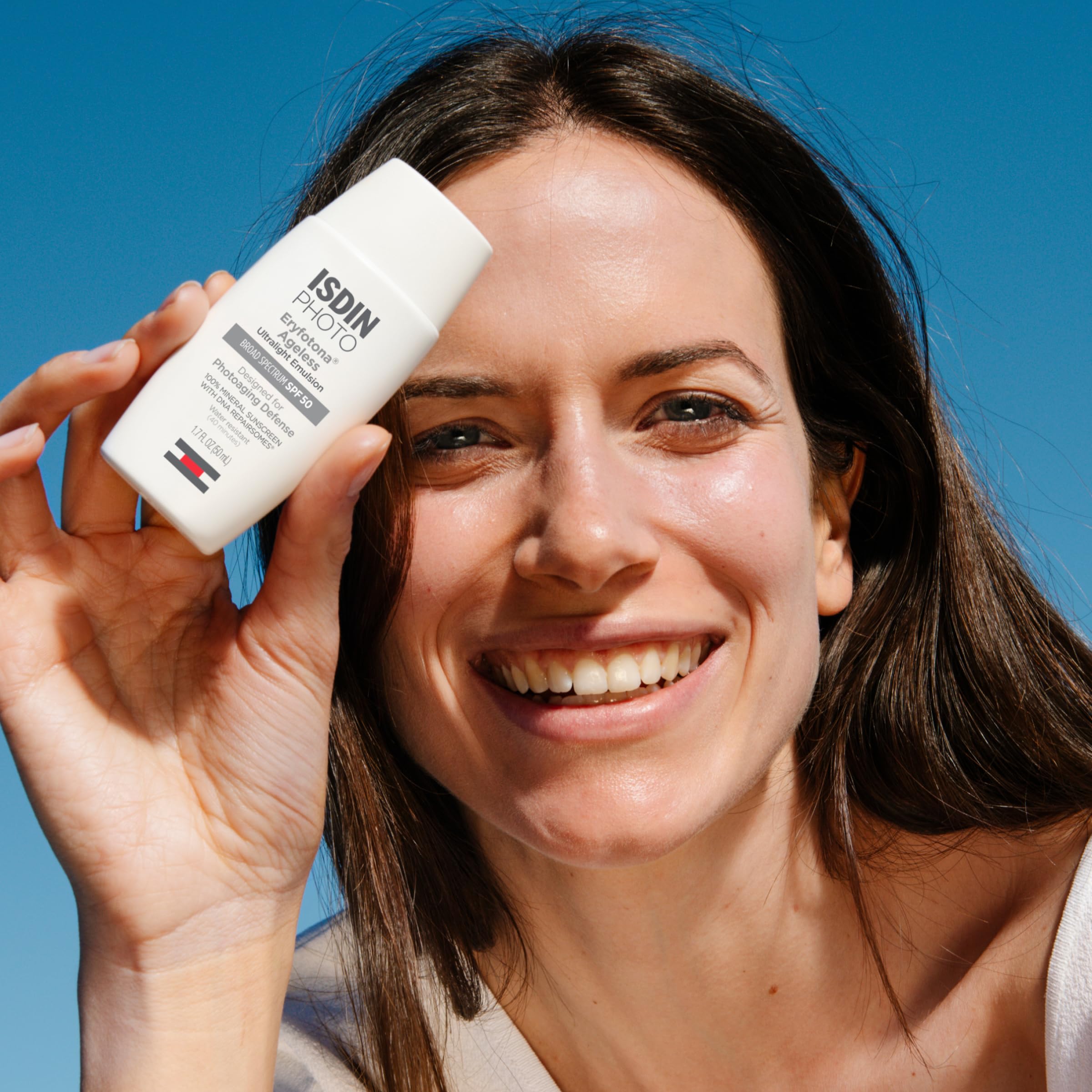 ISDIN Eryfotona Ageless SPF 50 (1.7 Fl Oz) | Tinted Mineral Sunscreen for Face with Zinc Oxide | Anti-Aging Sunscreen with DNA Repairsomes & Vitamin E ISDIN buy supplements canada