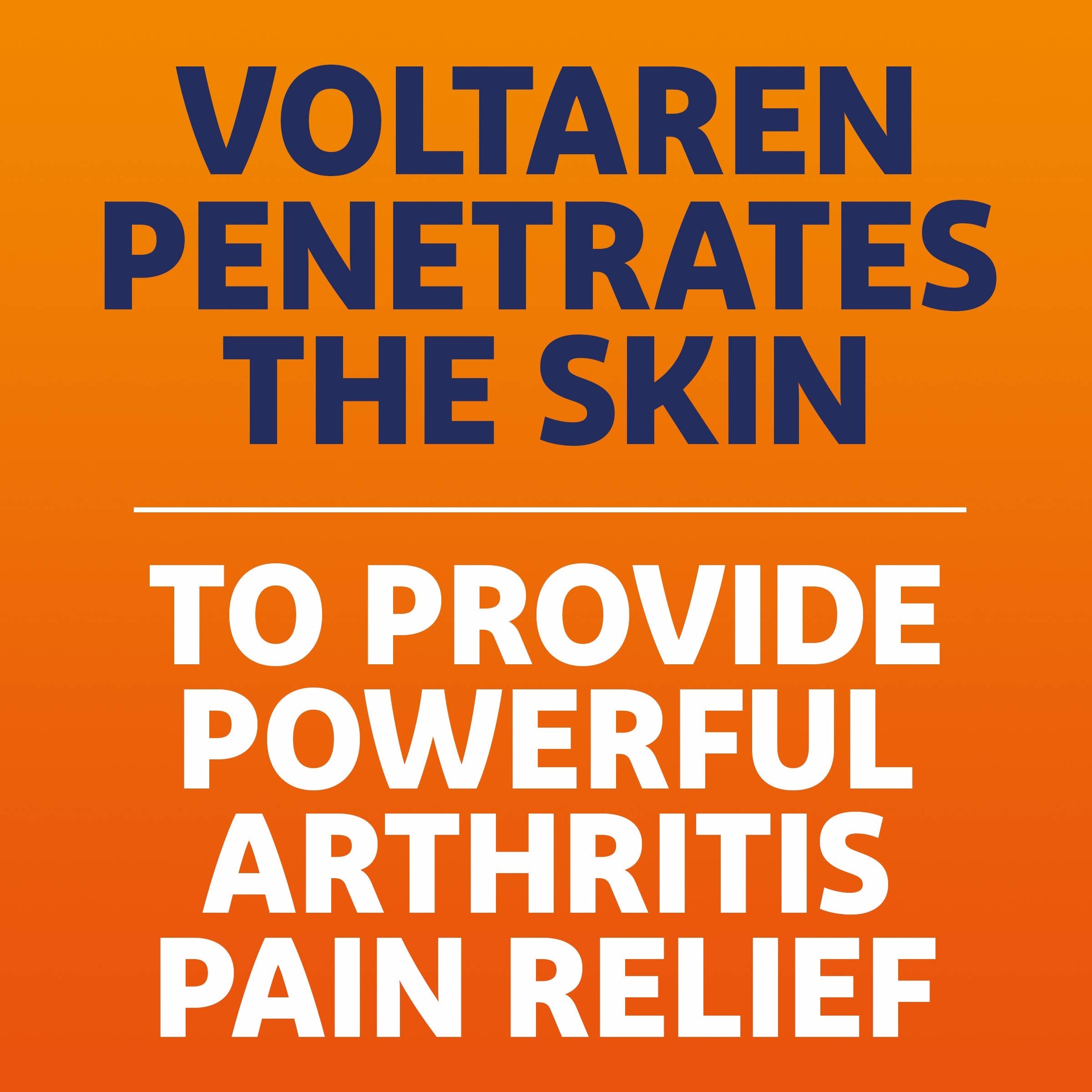 Voltaren Arthritis Pain Relief Gel, Diclofenac Sodium, 1% (NSAID), Clinically Proven Powerful Pain Reliever, No Prescription Needed, 1.7oz Voltaren buy supplements canada