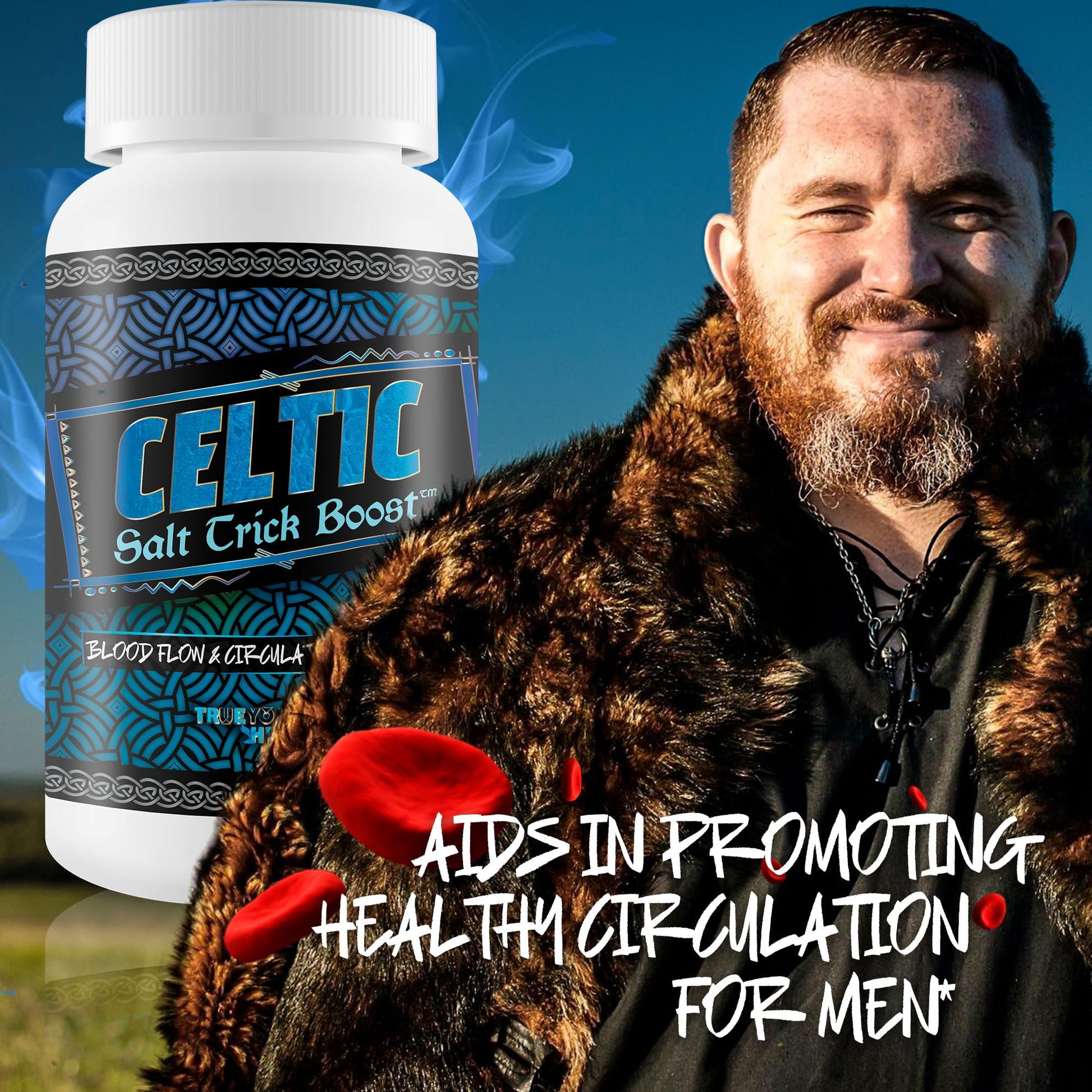 Celtic Salt Trick Boost for Blood Flow - Improved Formula - Our Best Blood Circulation Supplements for Men - Increase Blood Flow Care Blood Circulation Pills - Advanced Blood Flow Support True You Health buy supplements canada