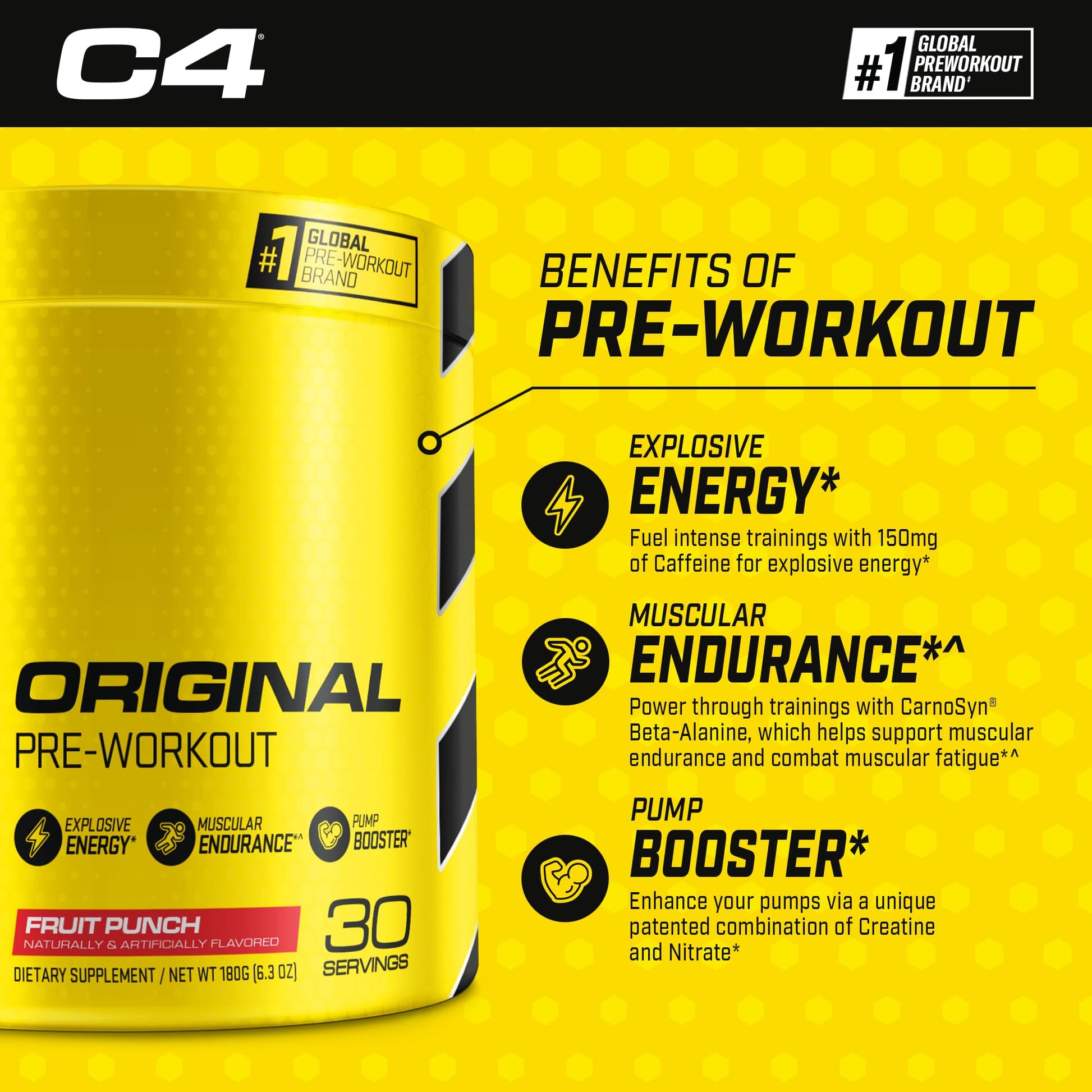Cellucor Pre Workout & BCAA Bundle, C4 Original Pre Workout Powder, Fruit Punch Scivation buy supplements canada