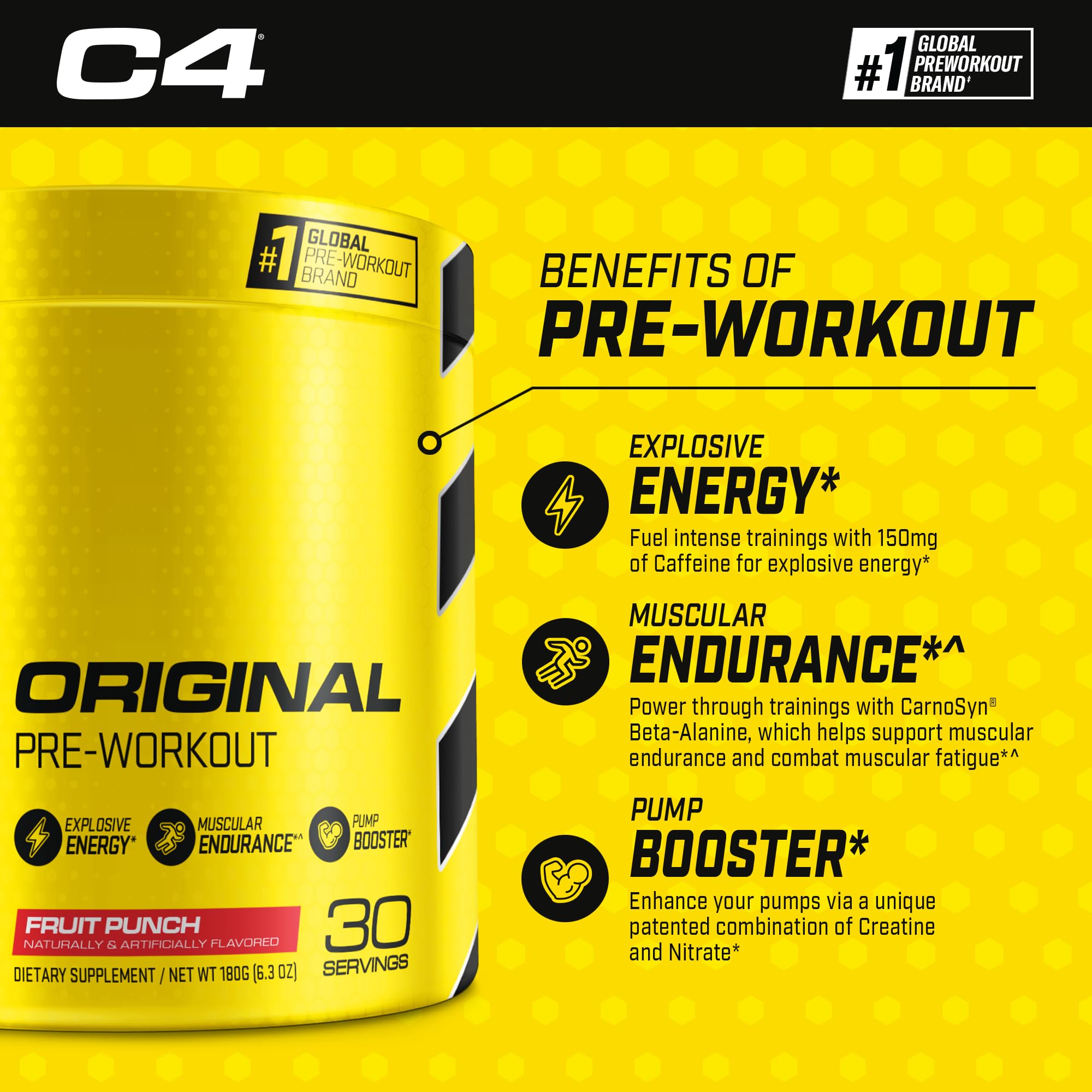 Cellucor Pre Workout & BCAA Bundle, C4 Original Pre Workout Powder, Fruit Punch Scivation buy supplements canada