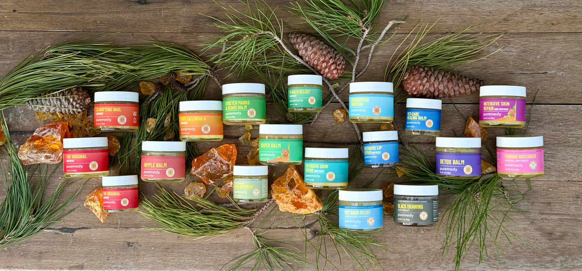Puremedy - H-Relief Balm - All-Natural Salve for Bottom Lumps and Fissures, with Only Certified Organic or Wild Harvested Ingredients, 1 oz Puremedy buy supplements canada