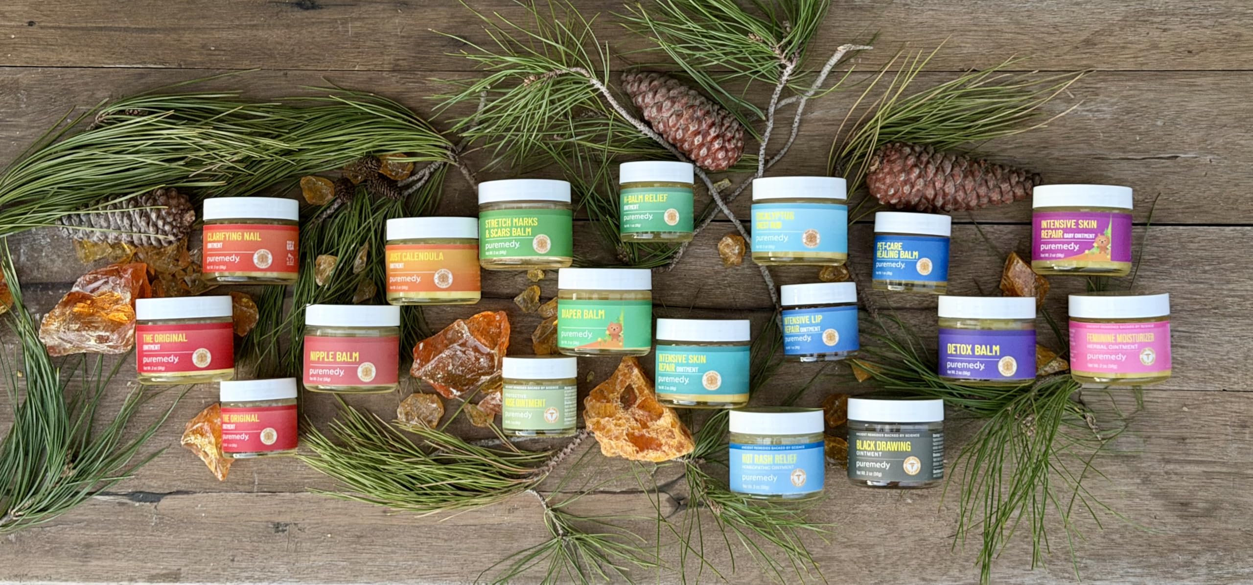 Puremedy - H-Relief Balm - All-Natural Salve for Bottom Lumps and Fissures, with Only Certified Organic or Wild Harvested Ingredients, 1 oz Puremedy buy supplements canada