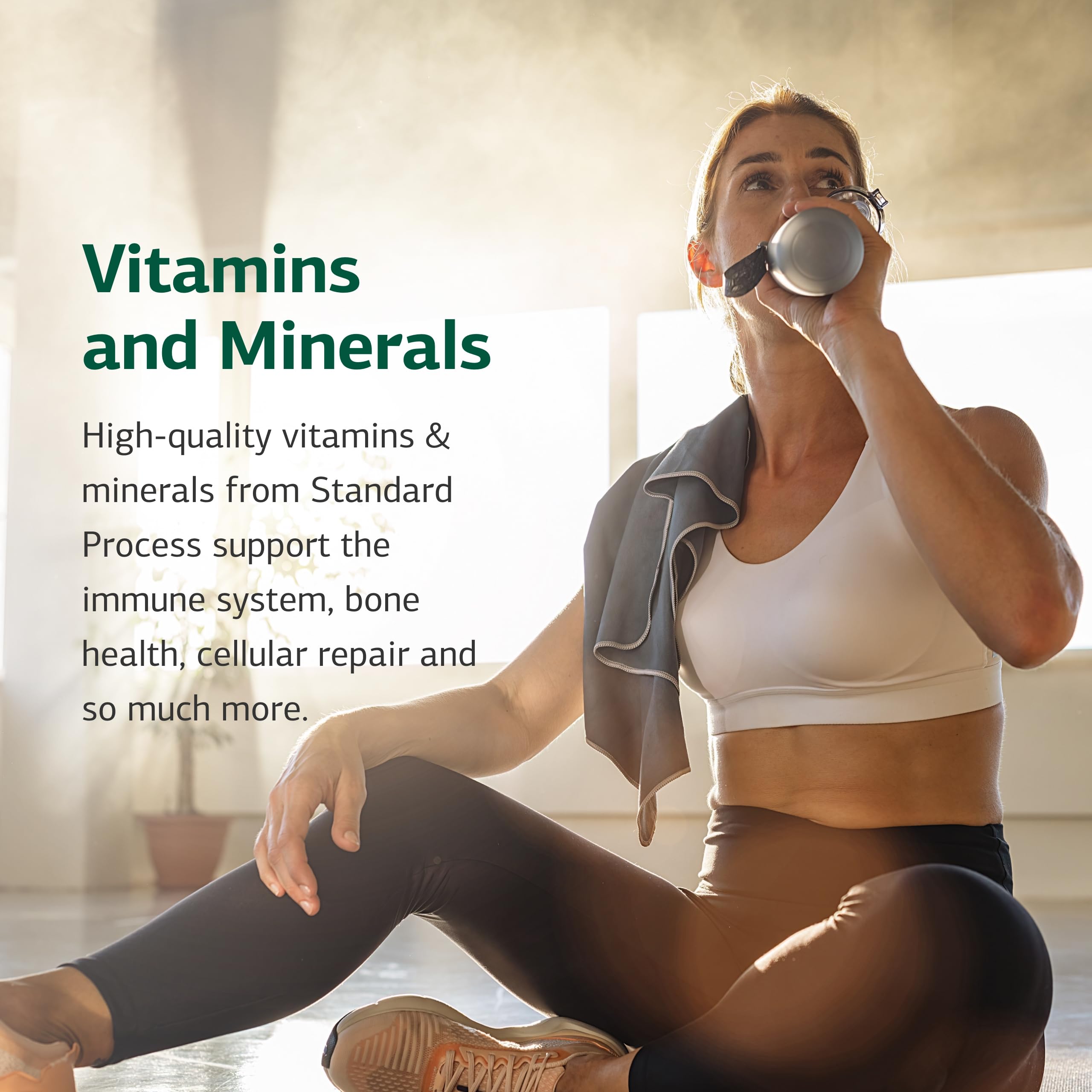 Standard Process Trace Minerals-B12 - Thyroid & Cell Functioning Support with Iodine, Zinc & Copper - Cartilage & Bone Health Aid - Non-Dairy & Non-Soy - 90 Tablets (90 Servings) Standard Process Inc. buy supplements canada