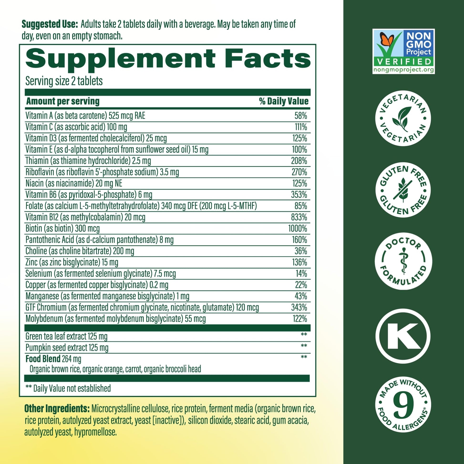 MegaFood Advanced Multivitamin for Men 55+, Mens Multivitamins 50 Plus, Methylated B12, Methyl folate, Choline, Vitamin D, Brain & Muscle Health, Immune Support, Vegetarian - 120 Tablets (60 Servings) MegaFood buy supplements canada
