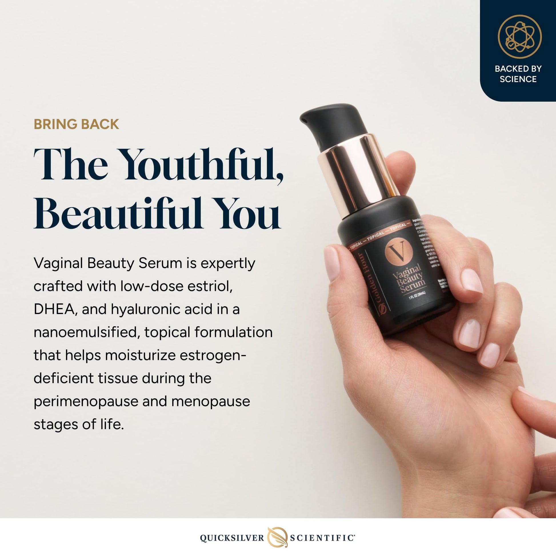 Quicksilver Scientific Vaginal Beauty Serum 1 fl oz (30ml) Quicksilver Scientific buy supplements canada