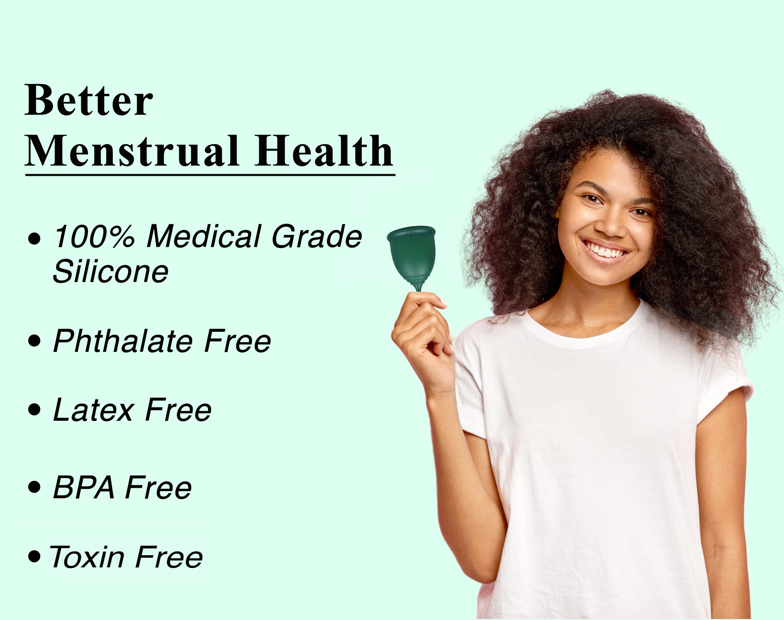 SHORDY Reusable Menstrual Cup (Small & Large) Set of 2 with Box, 100% Soft Silicone, Copa Menstruelle SHORDY buy supplements canada