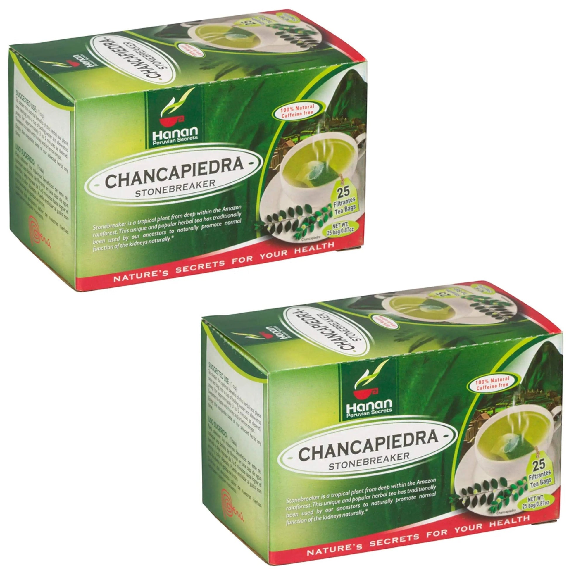 Stone Breaker Chanca Piedra Herbal Tea - 100% Naural from Peru (2x 25 Tea Bags Pack) Natural Kidney Cleanse & Gallbladder Stones Support– Detoxify Urinary Tract, Flush Impurities, Clear Urinary System AOSGYA buy supplements canada