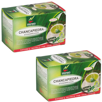 Stone Breaker Chanca Piedra Herbal Tea - 100% Naural from Peru (2x 25 Tea Bags Pack) Natural Kidney Cleanse & Gallbladder Stones Support– Detoxify Urinary Tract, Flush Impurities, Clear Urinary System AOSGYA buy supplements canada