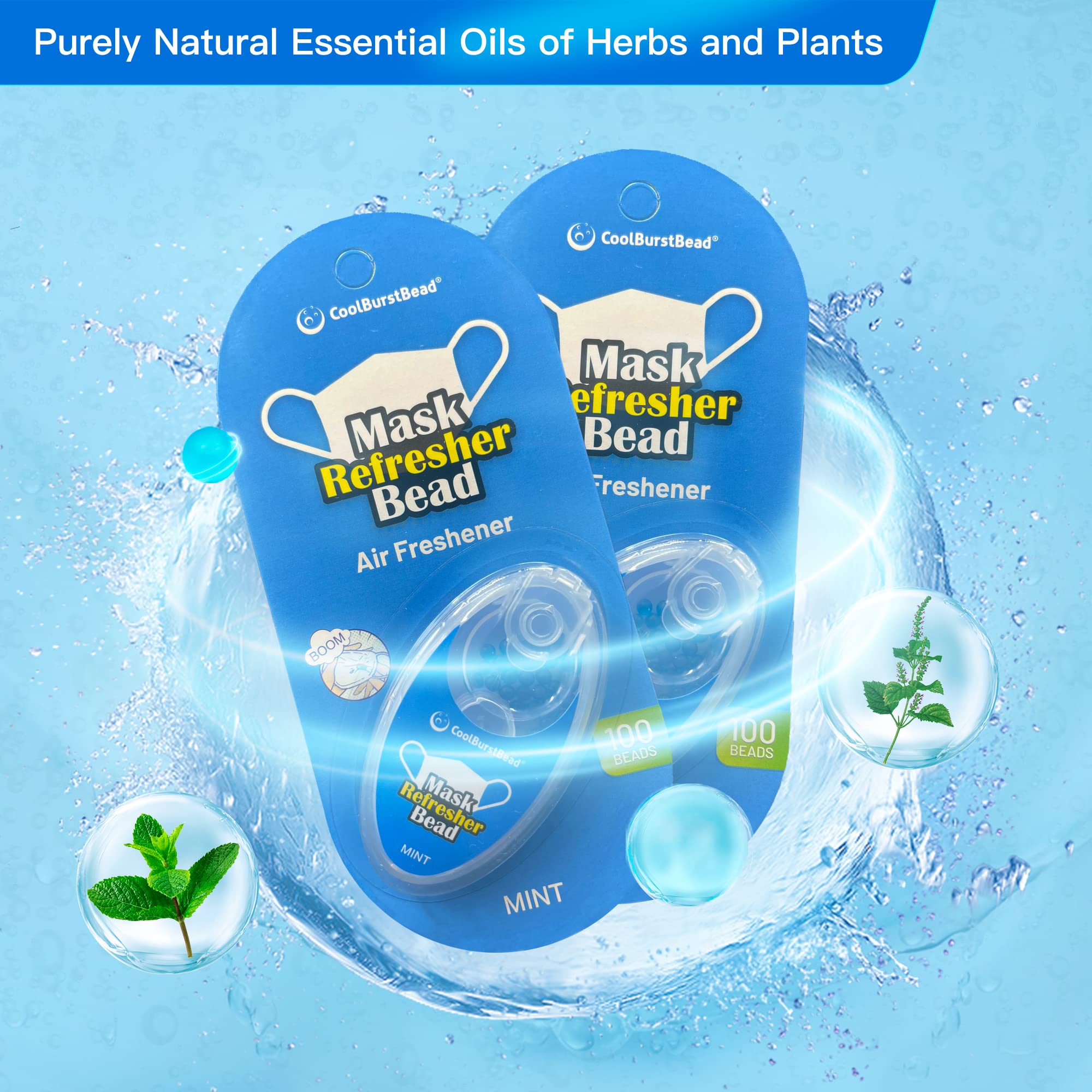 CoolBurstBead Face Mask Refresher, Long-Lasting & Strong Refreshing Fragrance, 4-Pack CoolBurstBead buy supplements canada