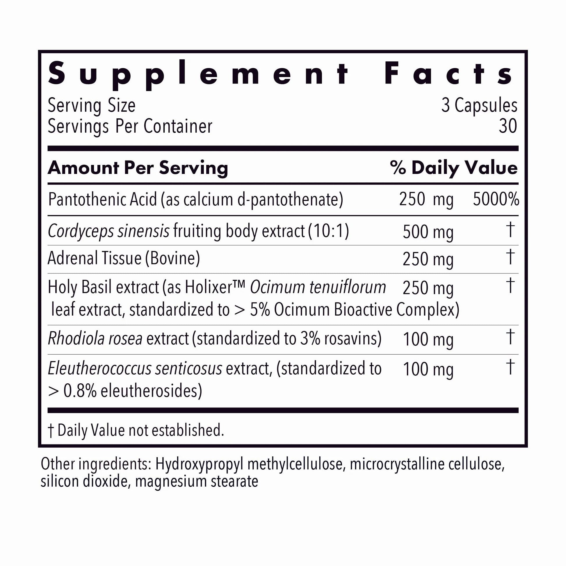 Allergy Research Group - Adrenal Glandular Adapt - Supports Healthy Stress Response and Cortisol Regulation - Hypoallergenic - 90 Vegetarian Capsules Allergy Research Group buy supplements canada