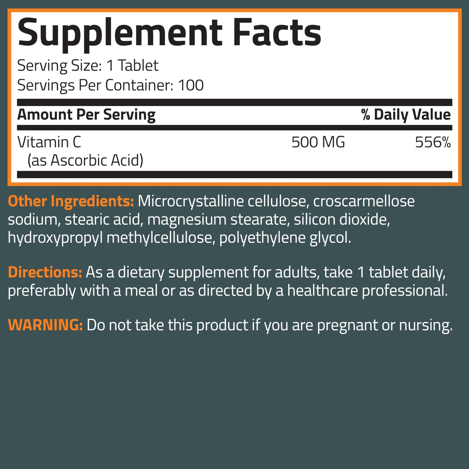 Bronson Vitamin C 500 MG Supports a Healthy Immune System & Antioxidant Protection, Non-GMO, 250 Vegetarian Tablets Bronson buy supplements canada