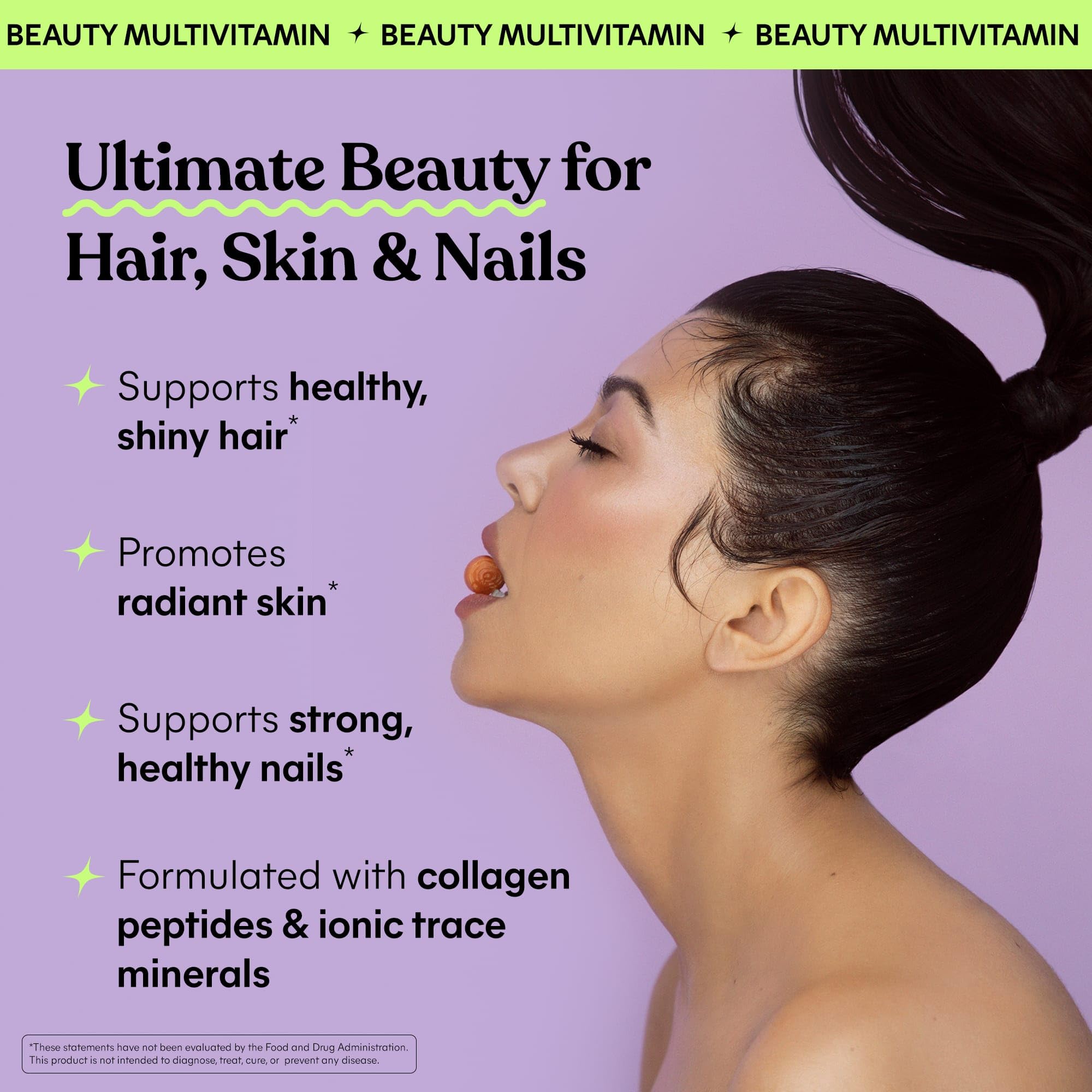 Lemme Glow Collagen Gummies for Thick Hair, Strong Nails & Healthy Skin with Multi-Collagen Peptides, Biotin, Trace Minerals, Zinc, Vitamins A, C & E Lemme buy supplements canada