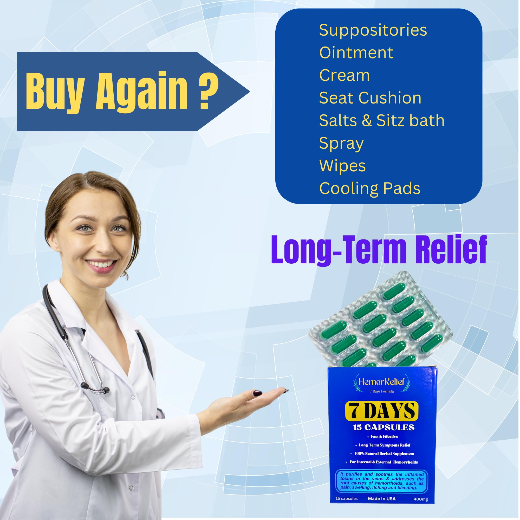 7Days Hemorrhoid Detox Formula, Works to Address The Root Causes of Hemorrhoids Provide Fast & Long-Lasting Relief Generic buy supplements canada