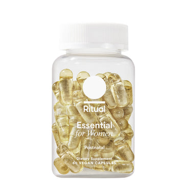 Ritual Essential for Women Postnatal Multivitamin - Postpartum Vitamin - Omega-3 DHA & Choline for Lactation Support, Vitamin A, C, D3 & Zinc Ritual buy supplements canada