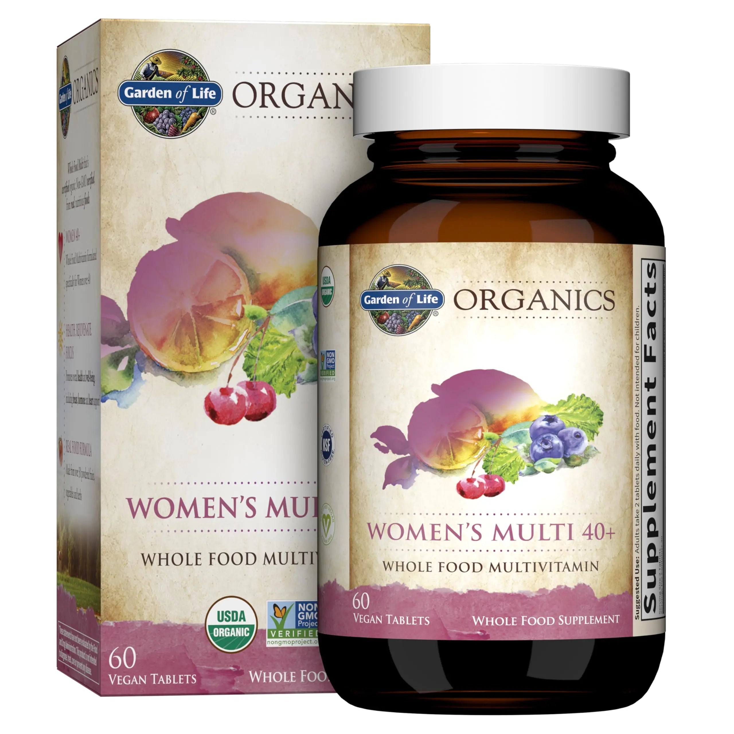 Garden of Life Organics Vitamins for Women 40+ - 60 Tablets and Once Daily Multi - 30 Tablets Garden of Life buy supplements canada