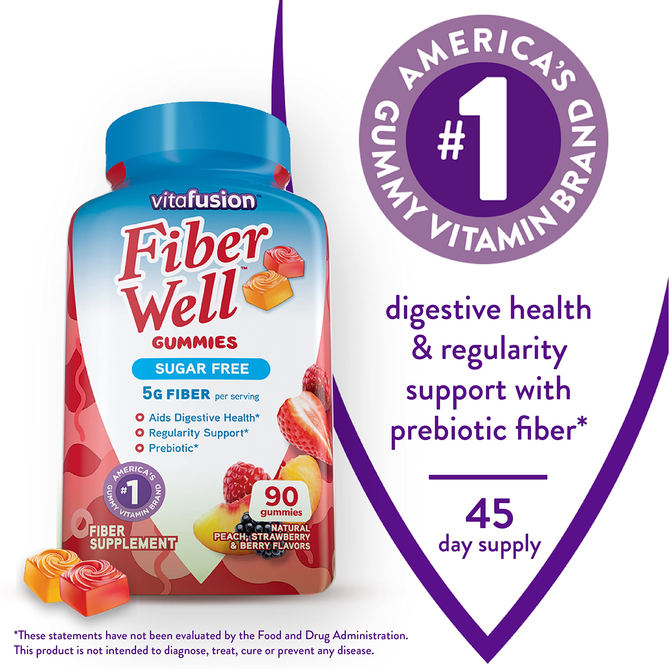 Vitafusion Fiber Well Sugar Free Fiber Supplement & Digestive Advantage Probiotic Vitafusion buy supplements canada