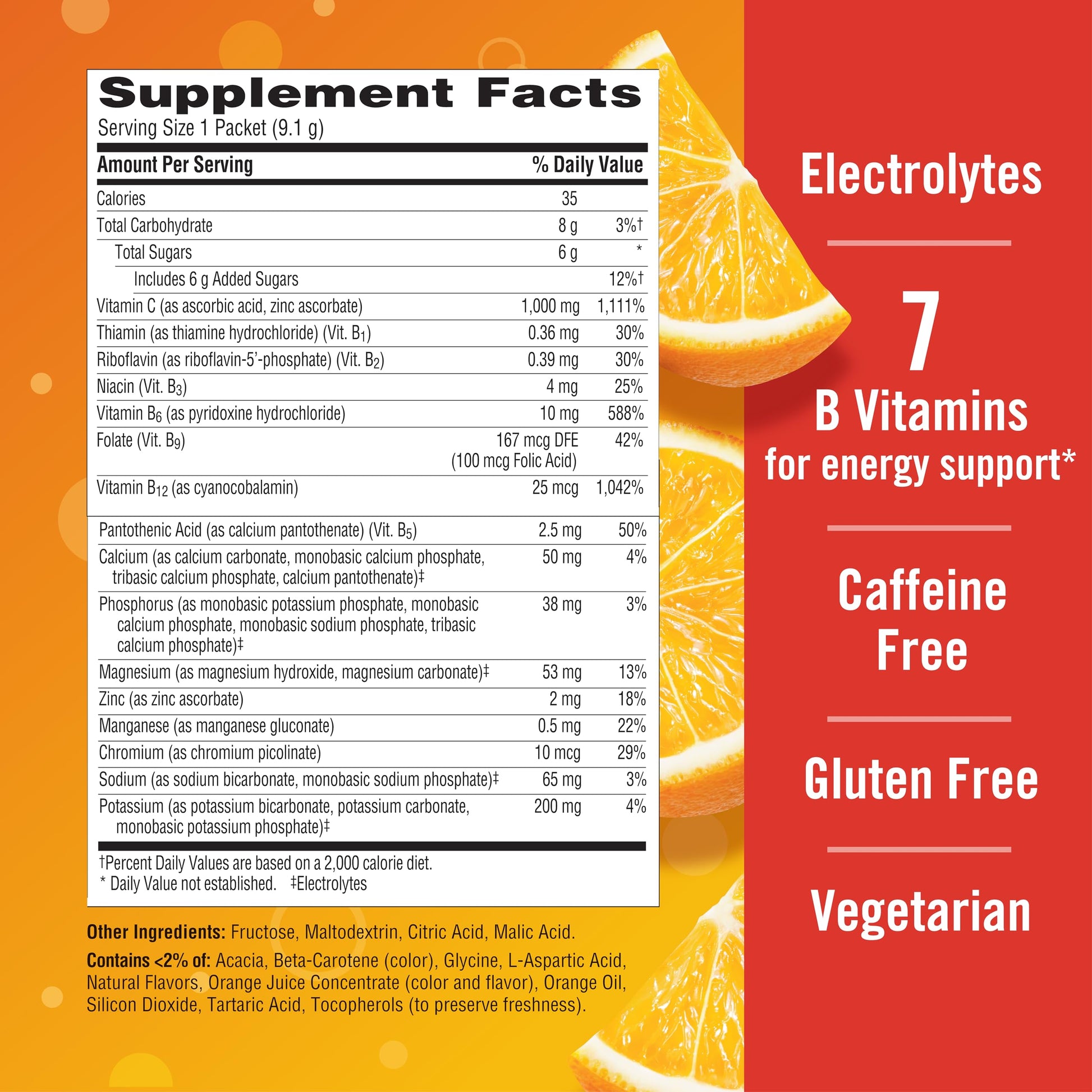 Emergen-C 1000mg Vitamin C Powder for Daily Immune Support Caffeine Free Vitamin C Supplements with Zinc and Manganese Emergen-C buy supplements canada