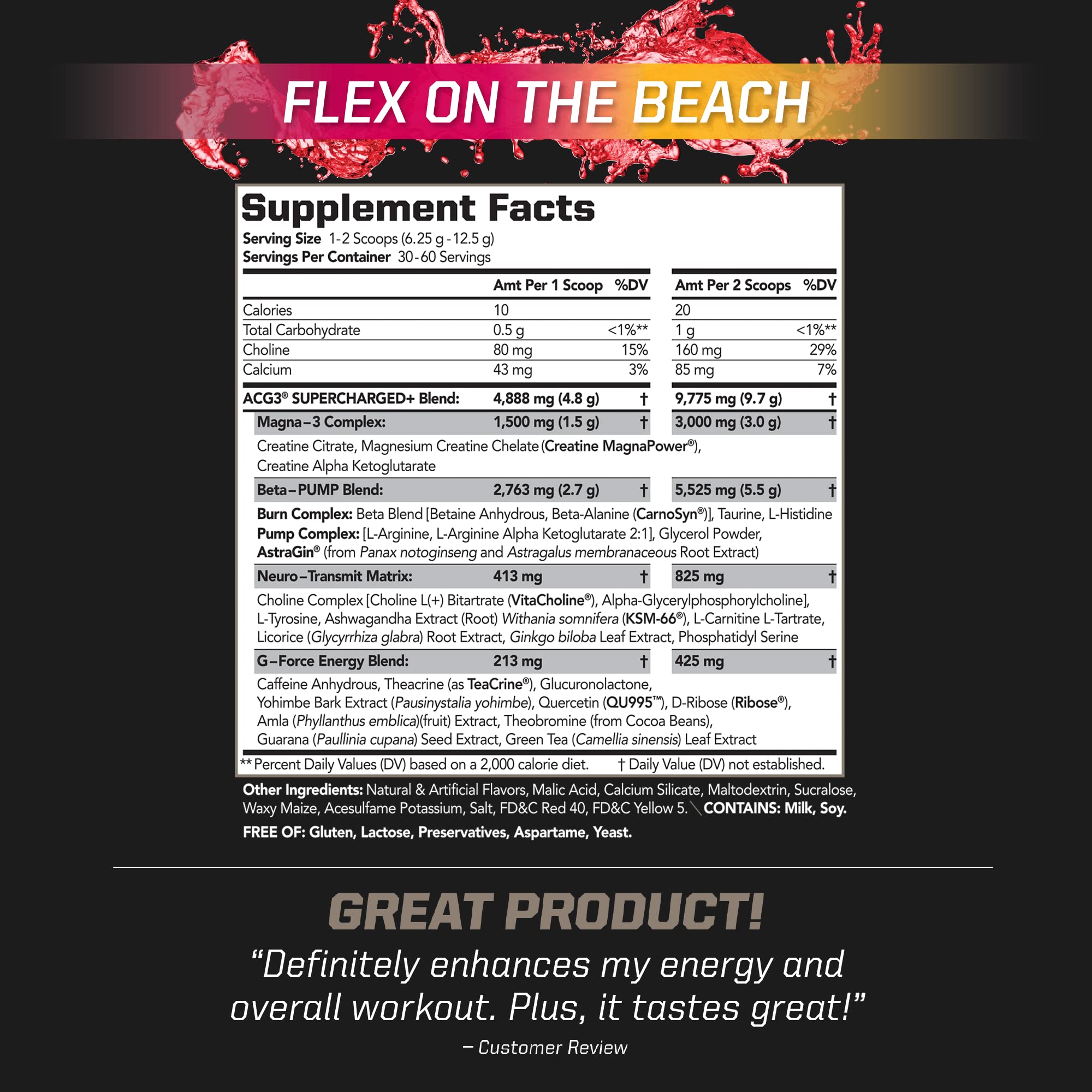 PMD Sports ACG3 Supercharged - Pre Workout - Powerful Strength, High Energy, Maximize PMD buy supplements canada