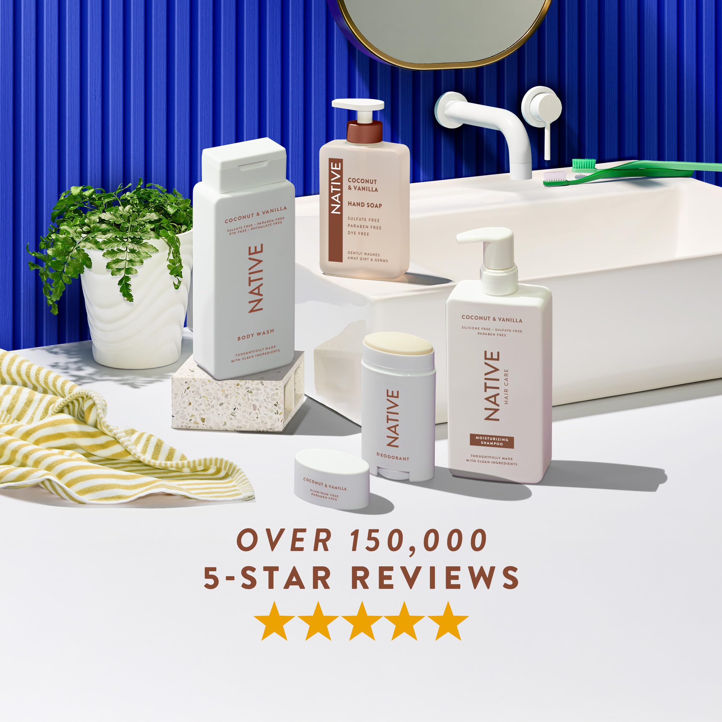 Native Liquid Hand Soap, Coconut & Vanilla Scent, Non-Drying Formula for Soft, Smooth Hands Native buy supplements canada