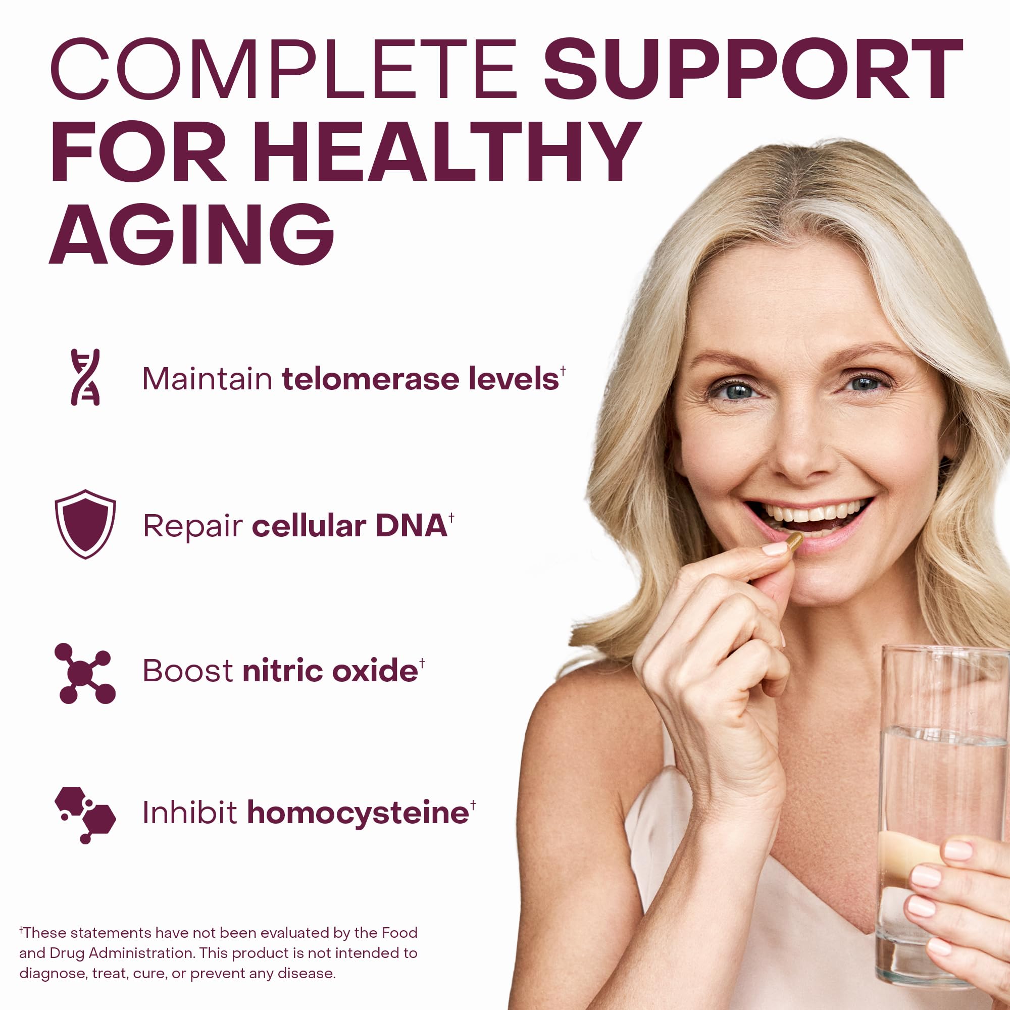 Healthycell Telomere Length Supplement - Anti-Aging Telomere Lengthening Supplements with Phytonutrients & Vitamins for Cellular Health - AC-11, Astragalus & Resveratrol - 30 Capsules Healthycell buy supplements canada