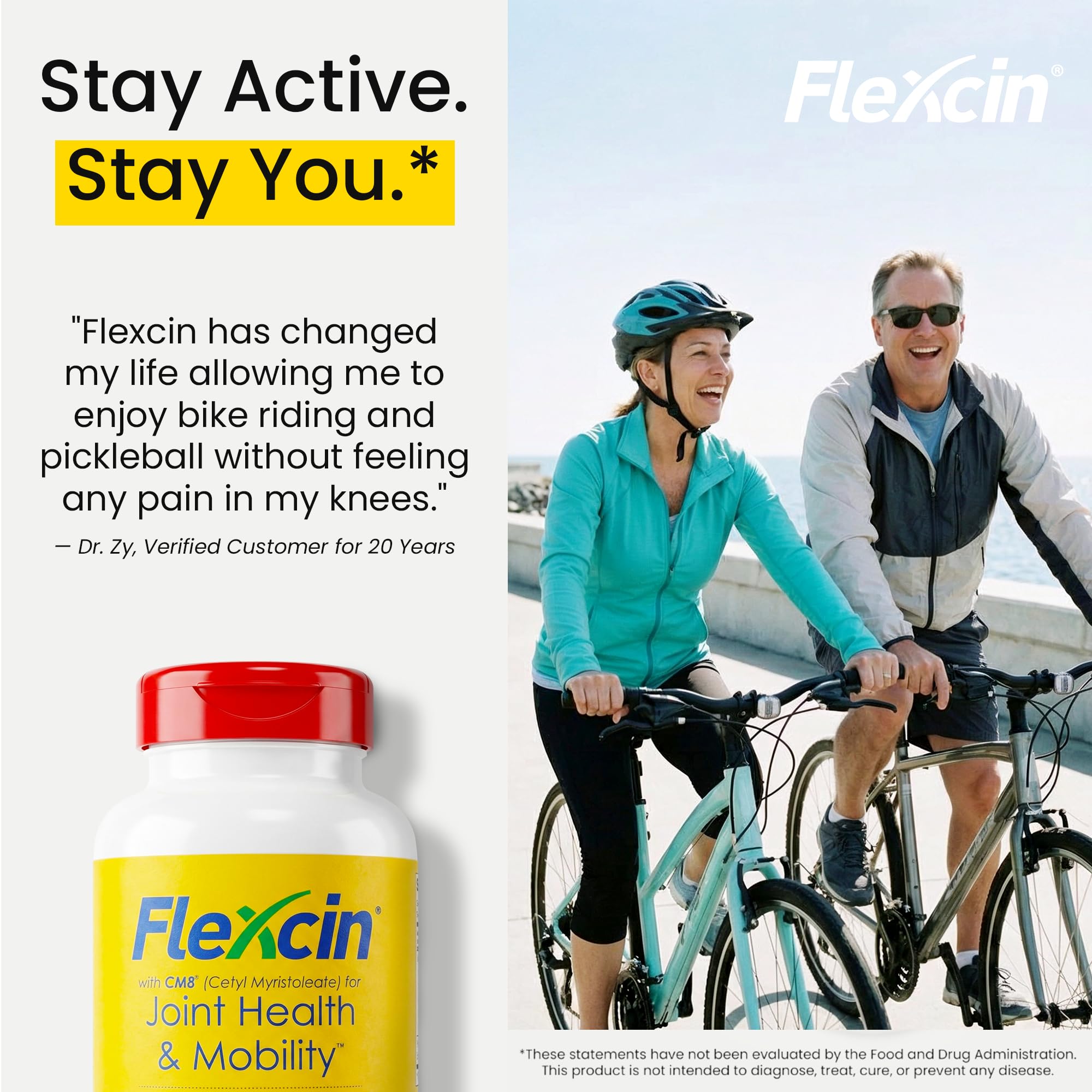 Flexcin Extra Strength Joint Formula with CM8 (Cetyl Myristoleate) - Joint Supplements for Men and Women with Glucosamine, MSM, Collagen Type II - 120 Capsules Flexcin buy supplements canada