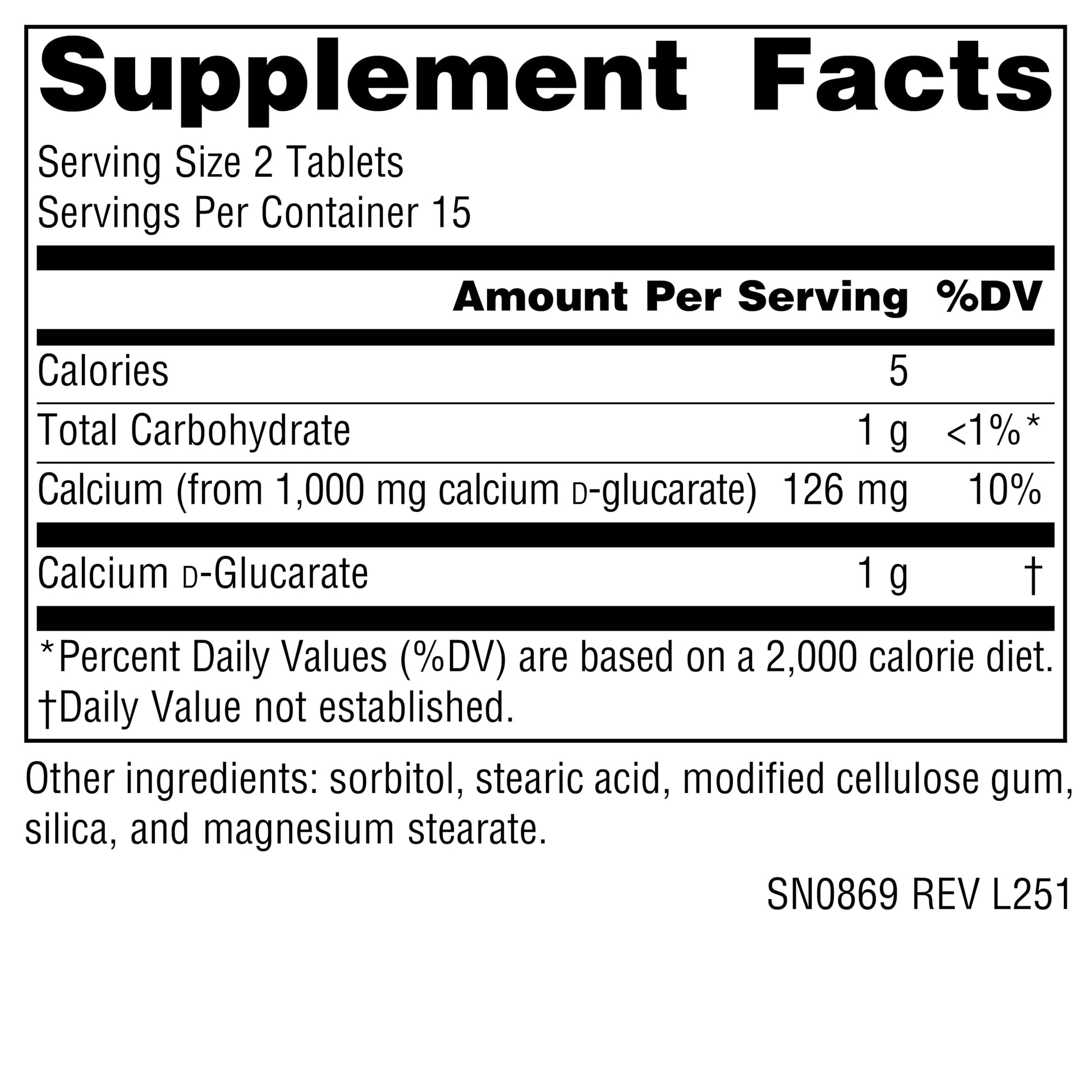 Source Naturals Calcium D-Glucarate, Cellular Detoxifier* 500mg - 30 Tablets Source Naturals buy supplements canada
