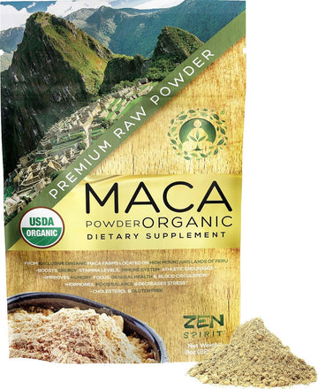 Zen Spirit Maca Root Powder Organic - Peruvian Root Premium Grade Superfood (Raw) Zen Spirit buy supplements canada