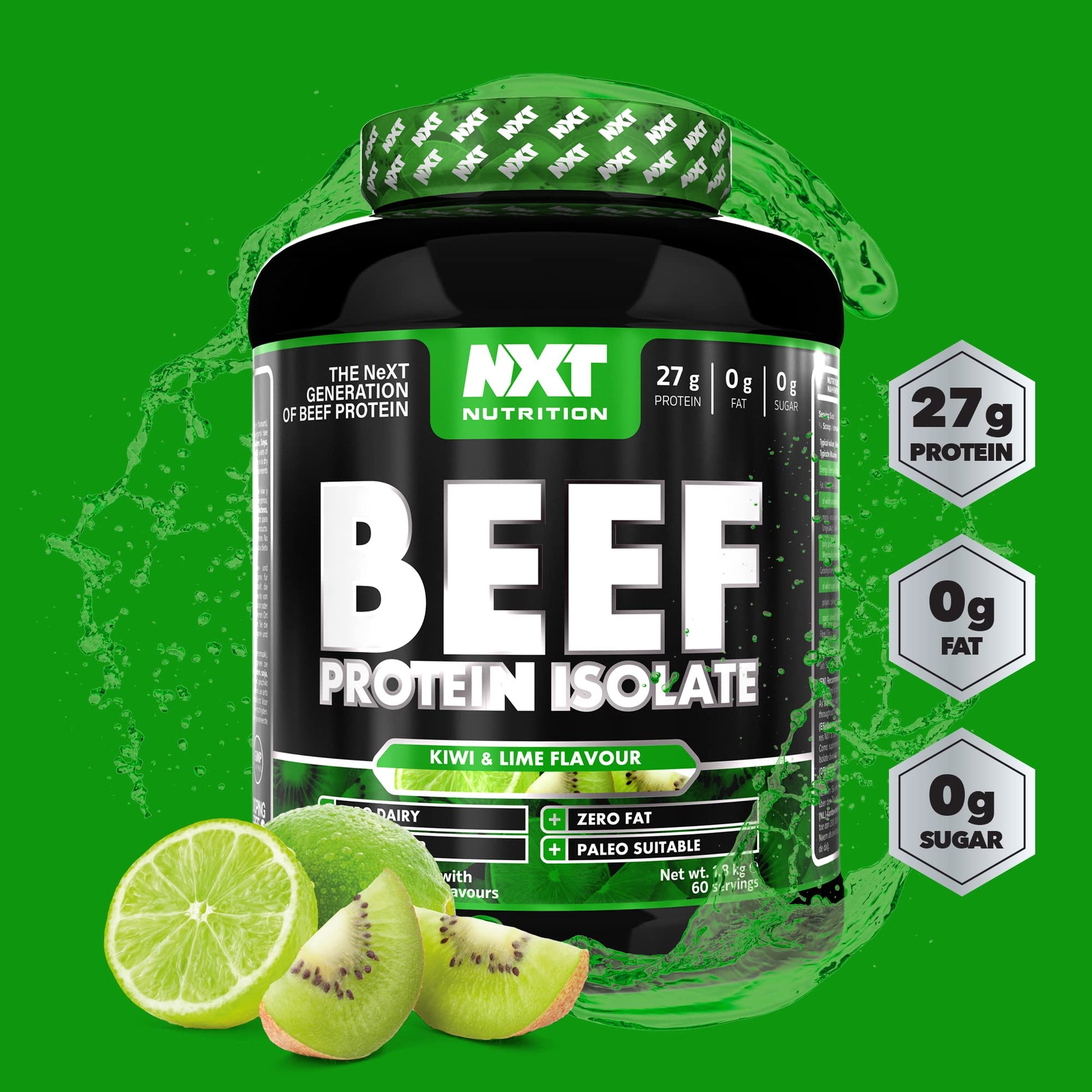 NXT Nutrition Beef Protein Isolate Powder - Protein Powder High in Natural Amino Acids NXT Nutrition buy supplements canada