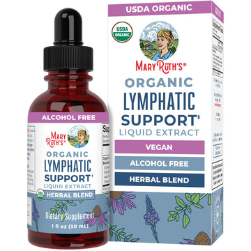 MARYRUTH'S Lymphatic Support Liquid Drops USDA Organic | Herbal Blend with Echinacea & Elderberry | Blue Vervain MARYRUTH'S buy supplements canada