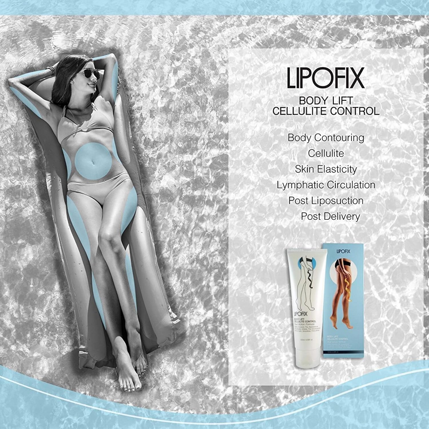 LIPOFIX Anti Cellulite Cream Luxurious Formula Body Contour Cream Effectively Tone LIPOFIX buy supplements canada