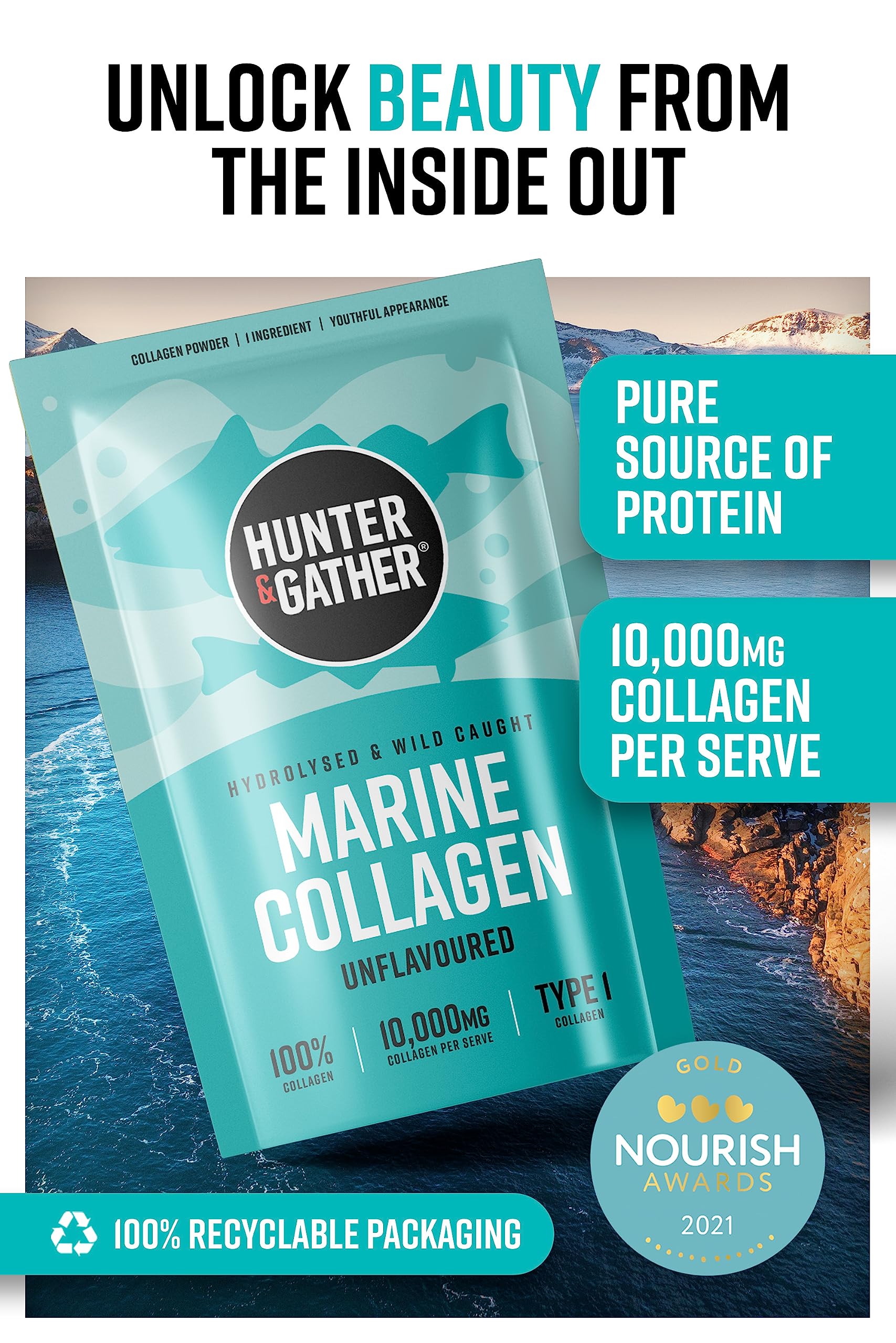 Hunter & Gather Collagen Powder Bundle | Hydrolysed Grass-Fed Bovine Collagen Hunter & Gather buy supplements canada
